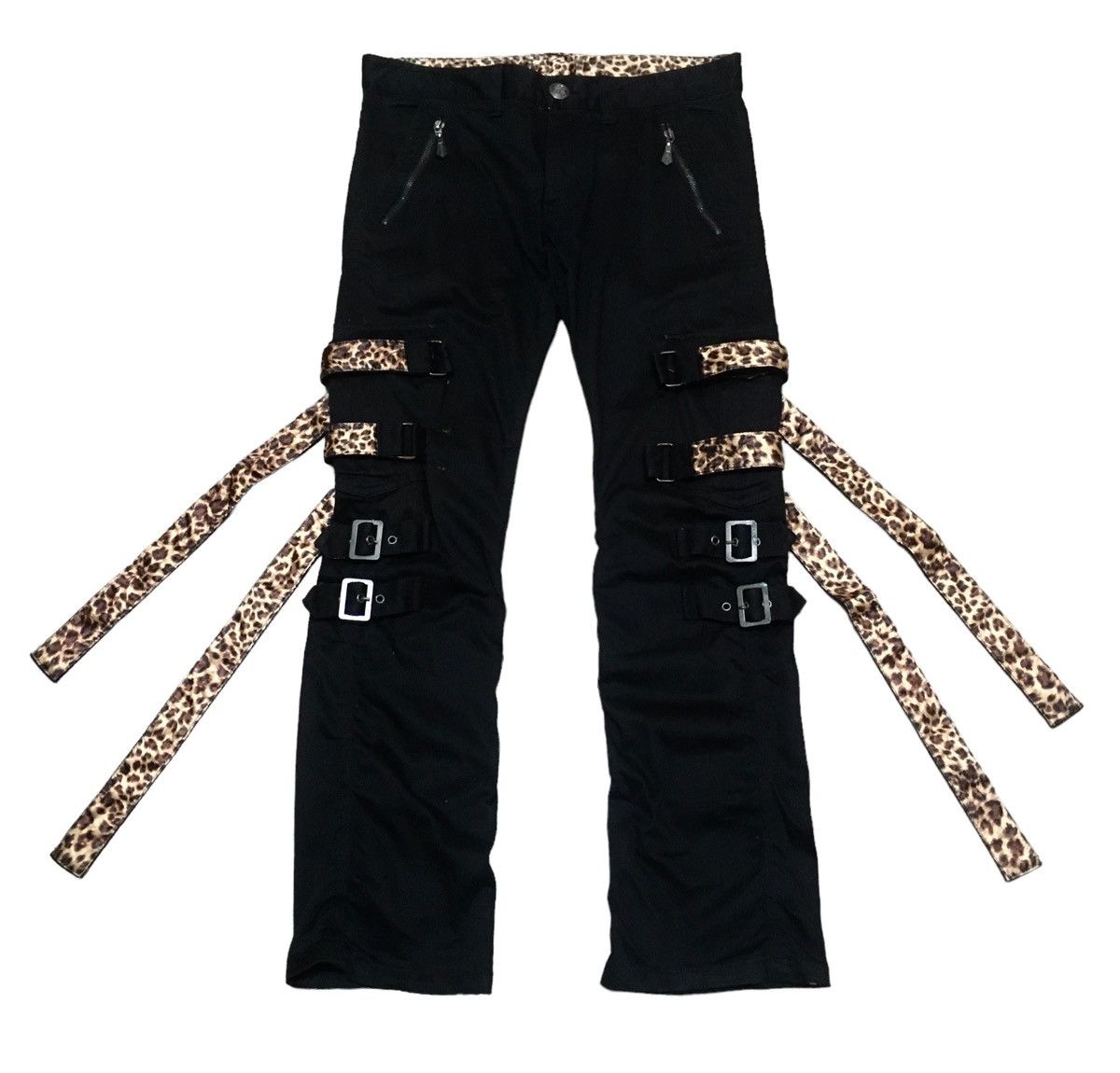 If Six Was Nine Very Rare Vintage Brand Strap Tactical Parachute Pants 1990s Size US 32 / EU 48 - 2 Thumbnail