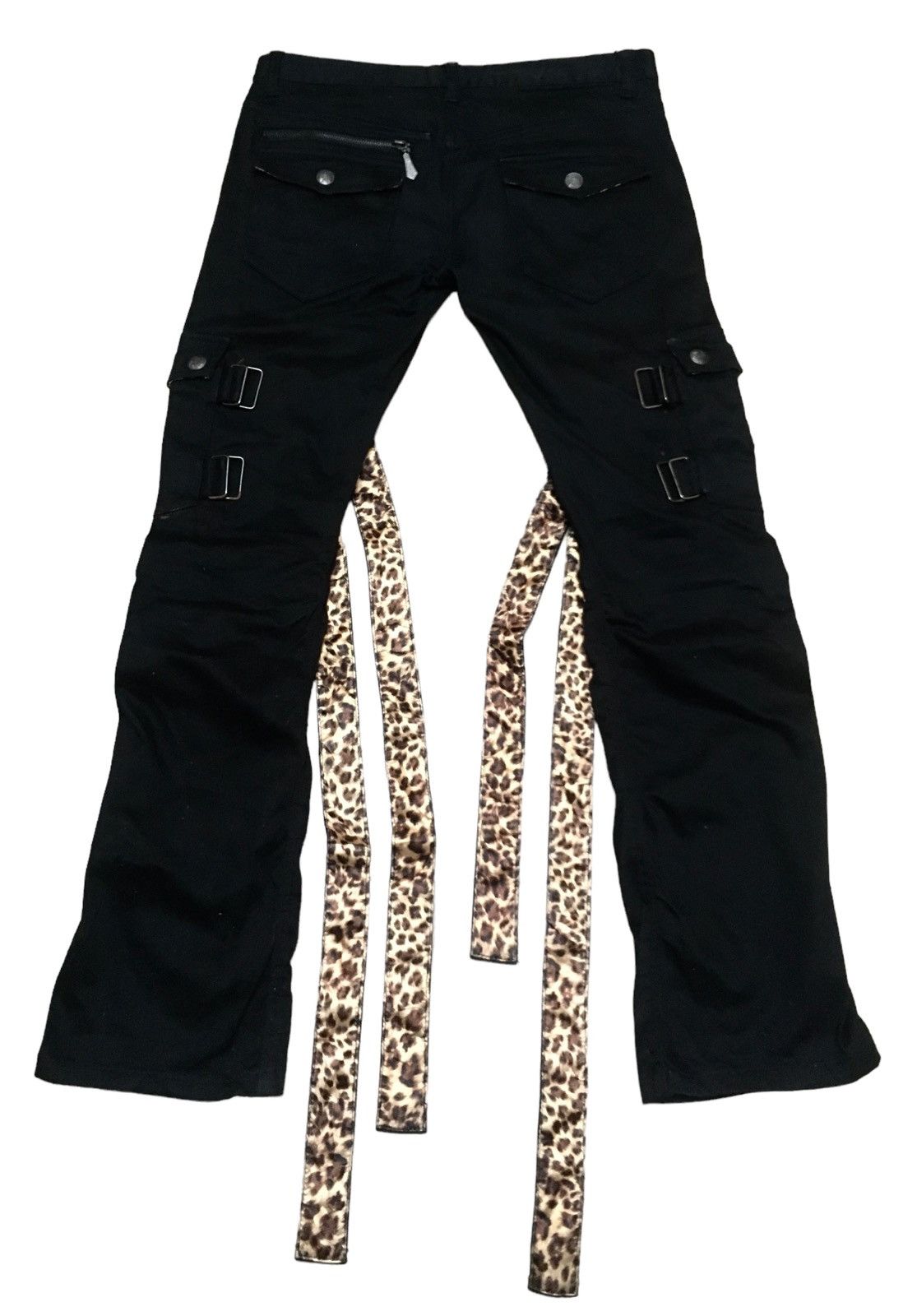 If Six Was Nine Very Rare Vintage Brand Strap Tactical Parachute Pants 1990s Size US 32 / EU 48 - 4 Thumbnail