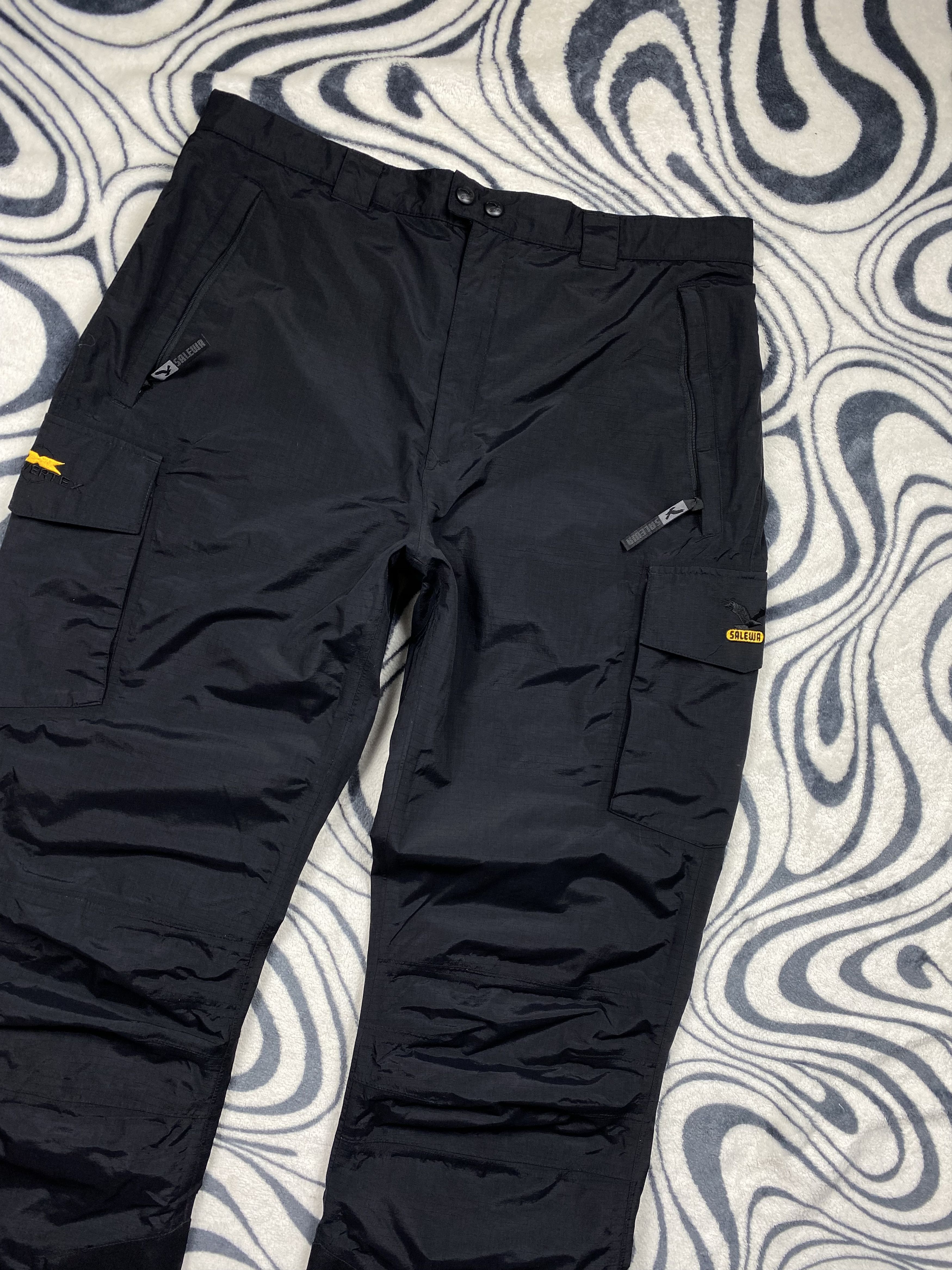 SALEWA Salewa Powetex Vintage Waterproof Cargo Ski Pants Size US 38 / EU 54 - 2 Thumbnail