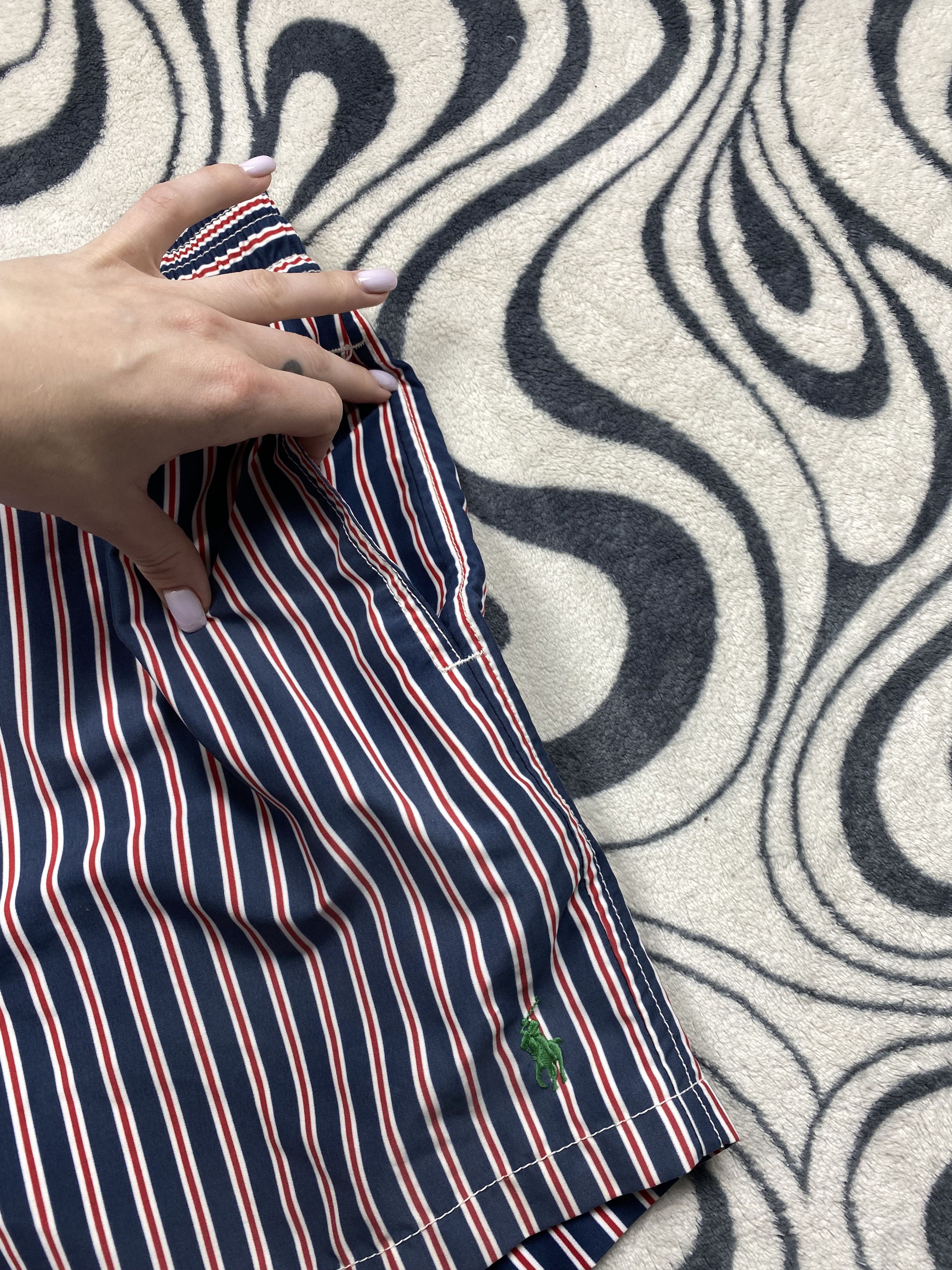 Polo Ralph Lauren × Ralph Lauren × Vintage Polo Ralph Lauren Mens Nylon Shorts Size US 32 / EU 48 - 4 Thumbnail