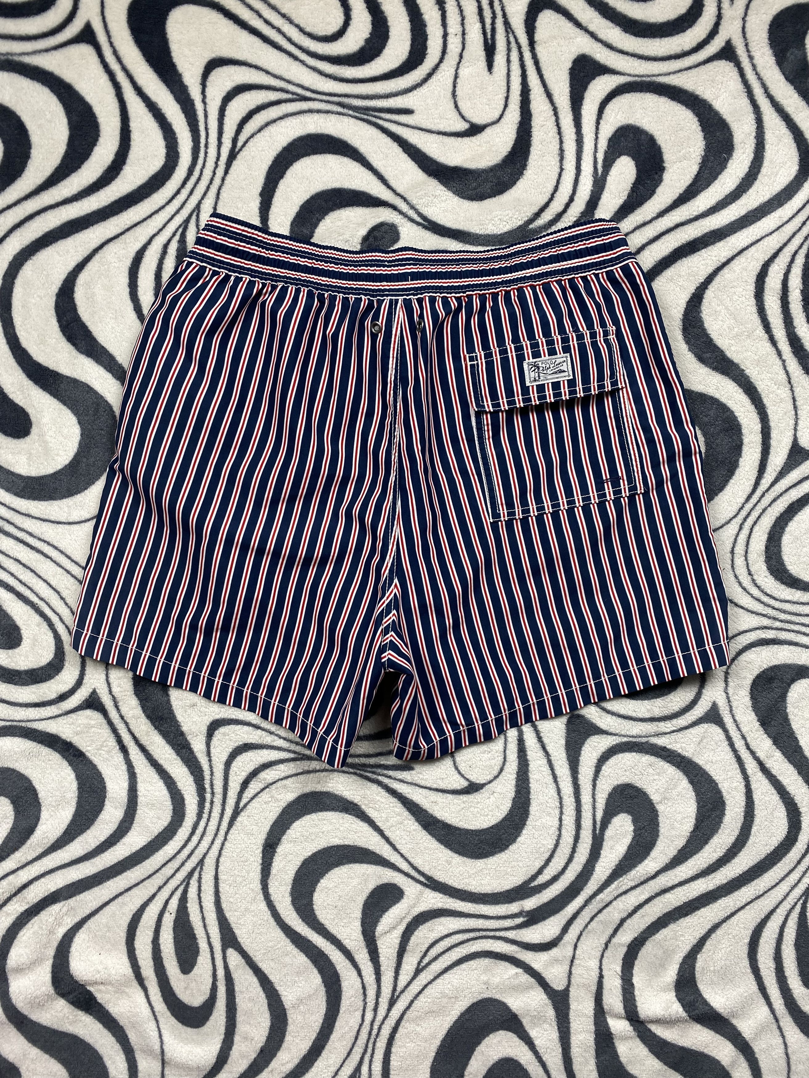 Polo Ralph Lauren × Ralph Lauren × Vintage Polo Ralph Lauren Mens Nylon Shorts Size US 32 / EU 48 - 8 Thumbnail