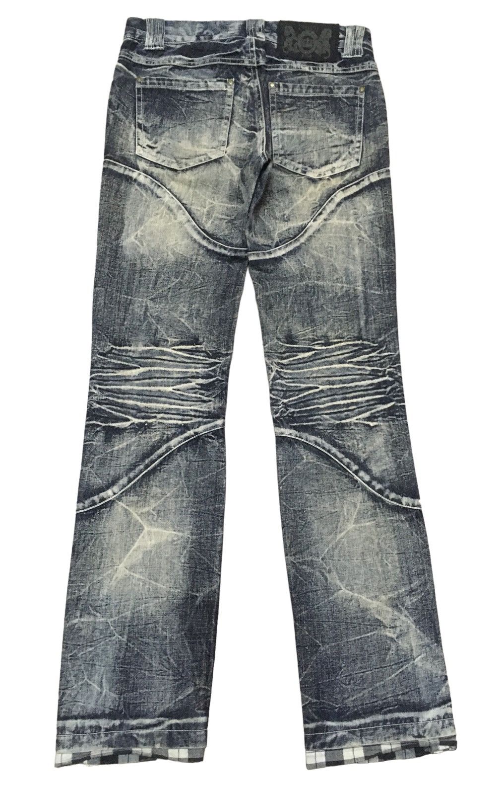 Japanese Brand Rare Vintage Japanese Brand Lowbox Bondage Jeans 1990s Size US 30 / EU 46 - 2 Thumbnail