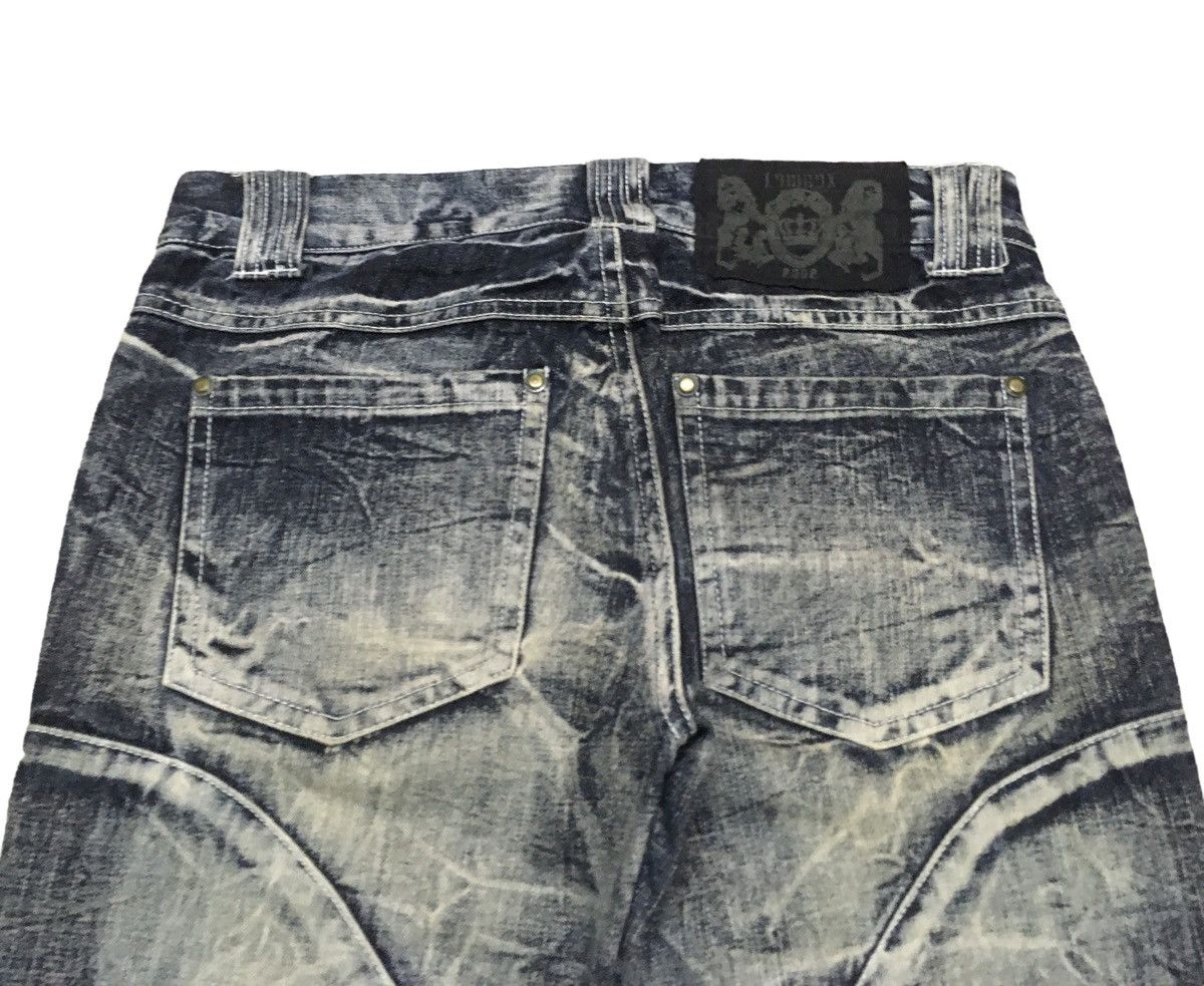 Japanese Brand Rare Vintage Japanese Brand Lowbox Bondage Jeans 1990s Size US 30 / EU 46 - 4 Thumbnail