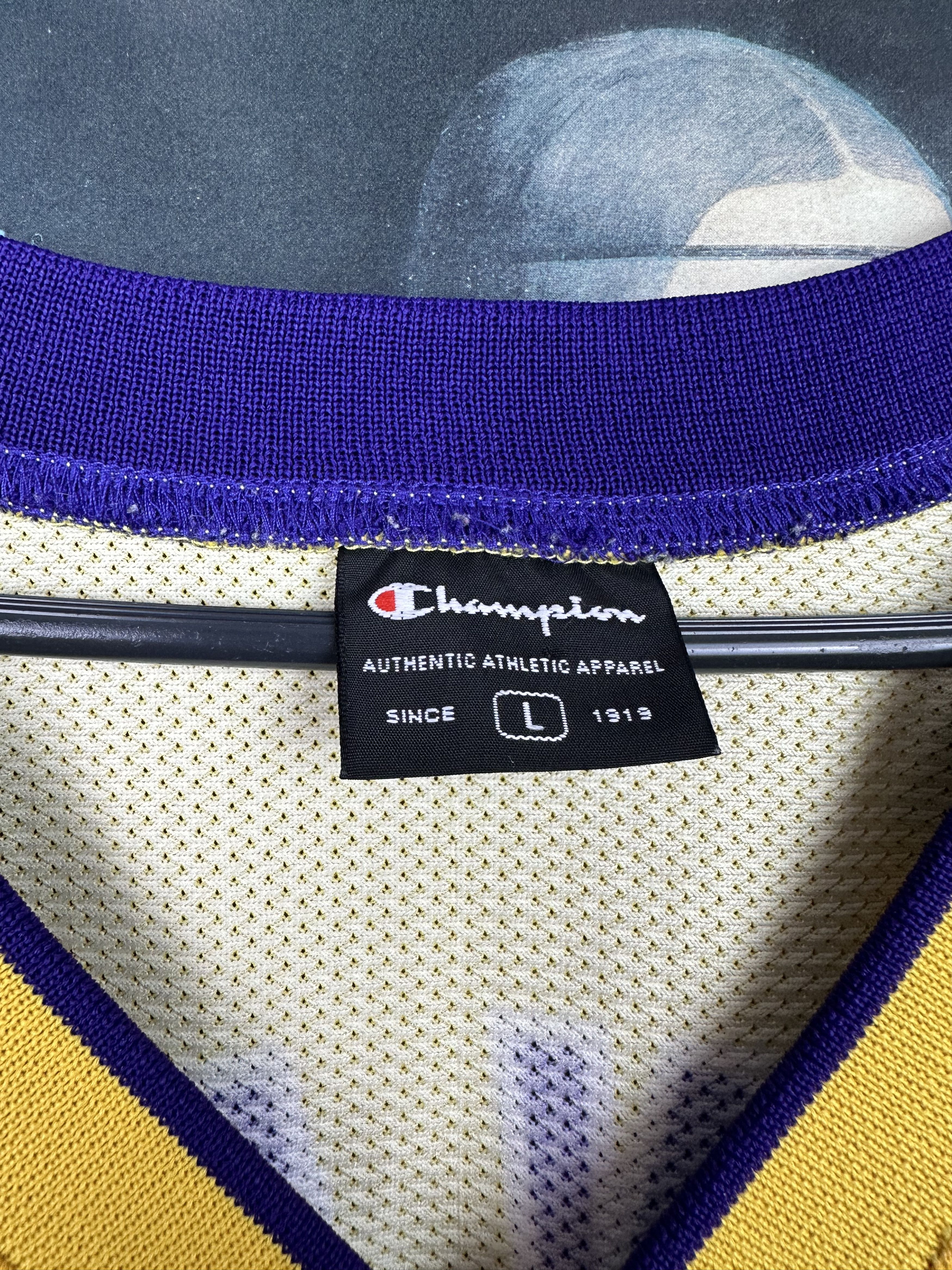 Champion Vintage Kobe Bryant Los Angeles Lakers Jersey Tee Mamba Size US L / EU 52-54 / 3 - 6 Thumbnail