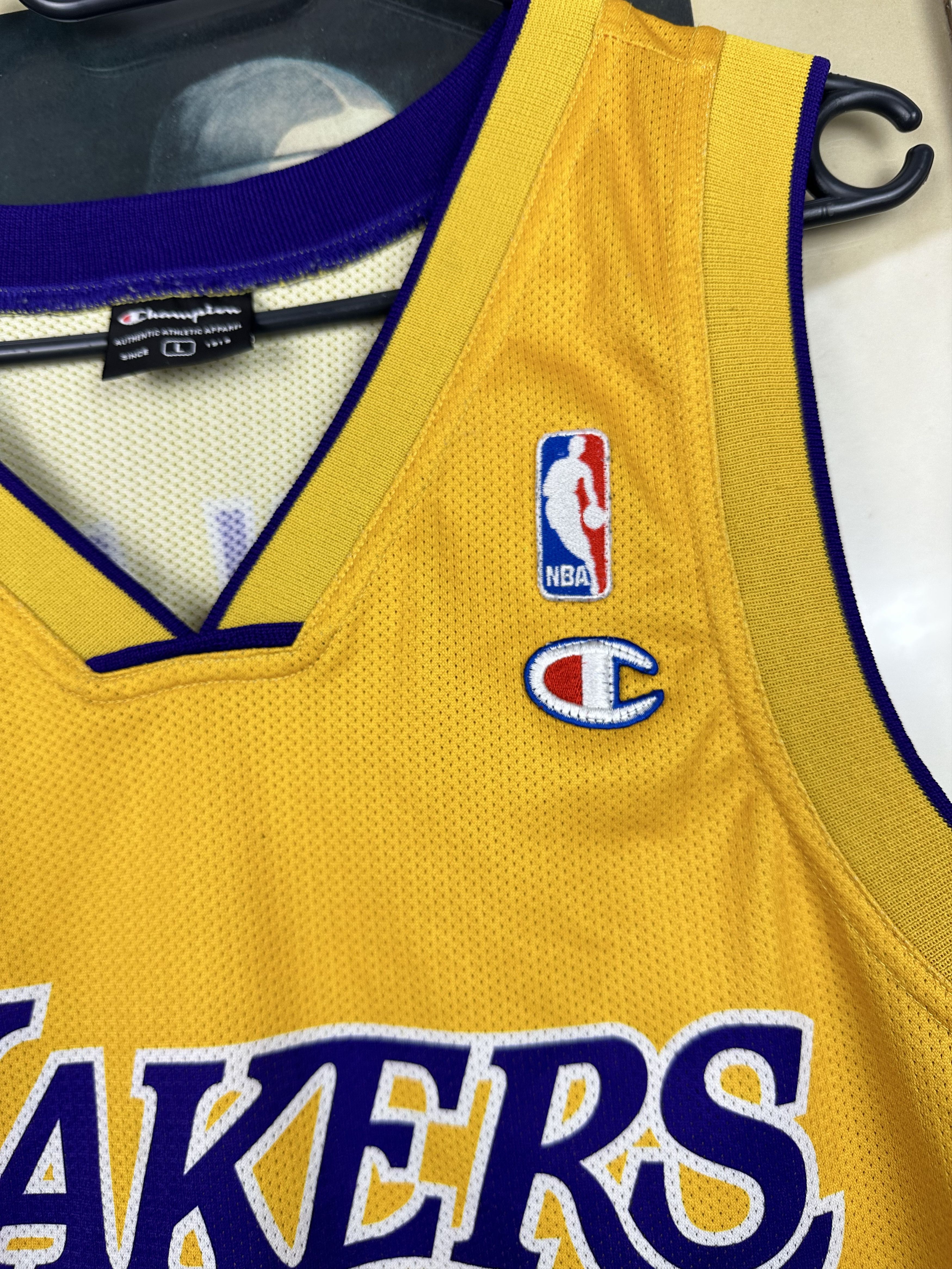 Champion Vintage Kobe Bryant Los Angeles Lakers Jersey Tee Mamba Size US L / EU 52-54 / 3 - 4 Thumbnail
