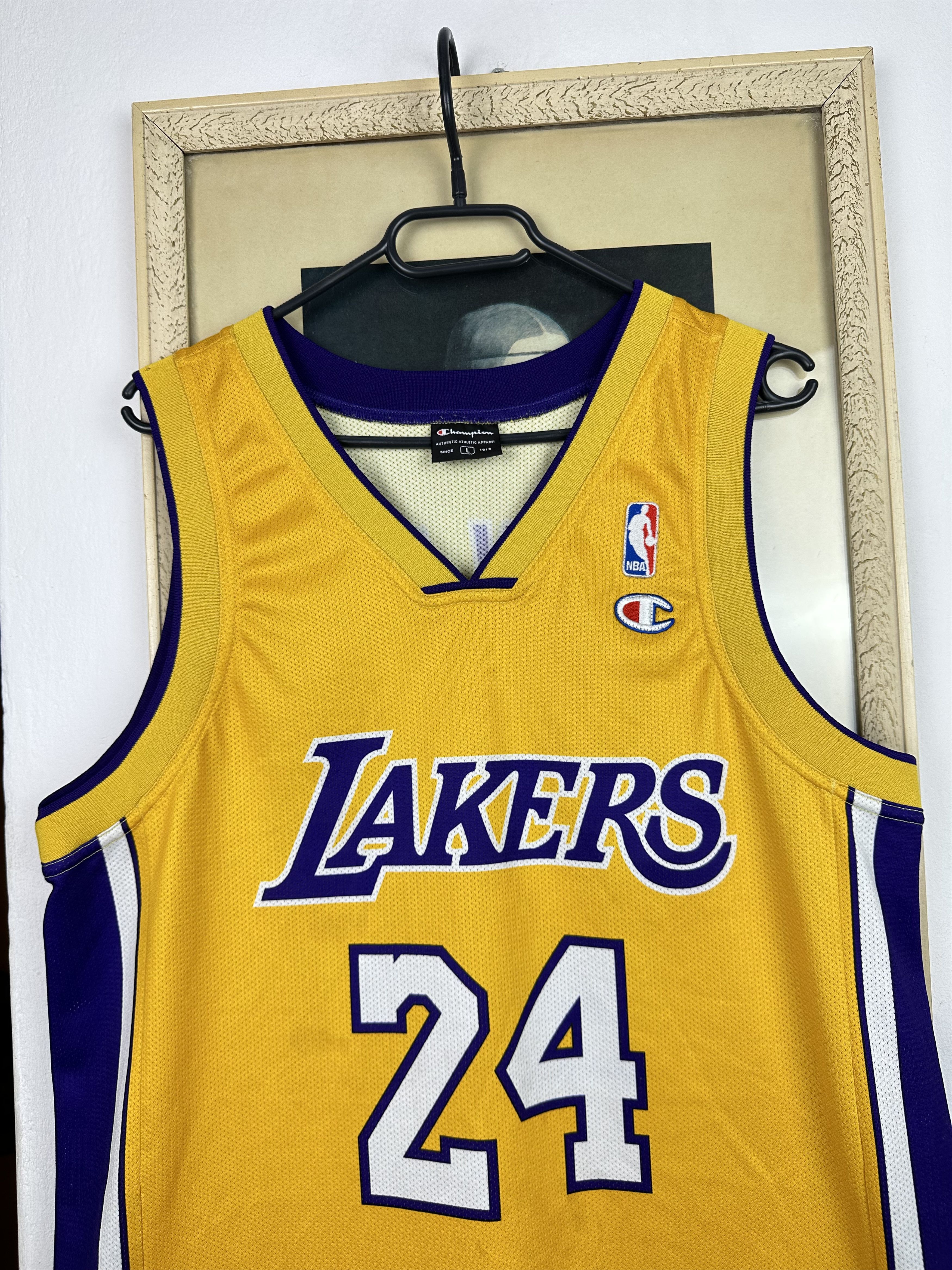 Champion Vintage Kobe Bryant Los Angeles Lakers Jersey Tee Mamba Size US L / EU 52-54 / 3 - 3 Thumbnail