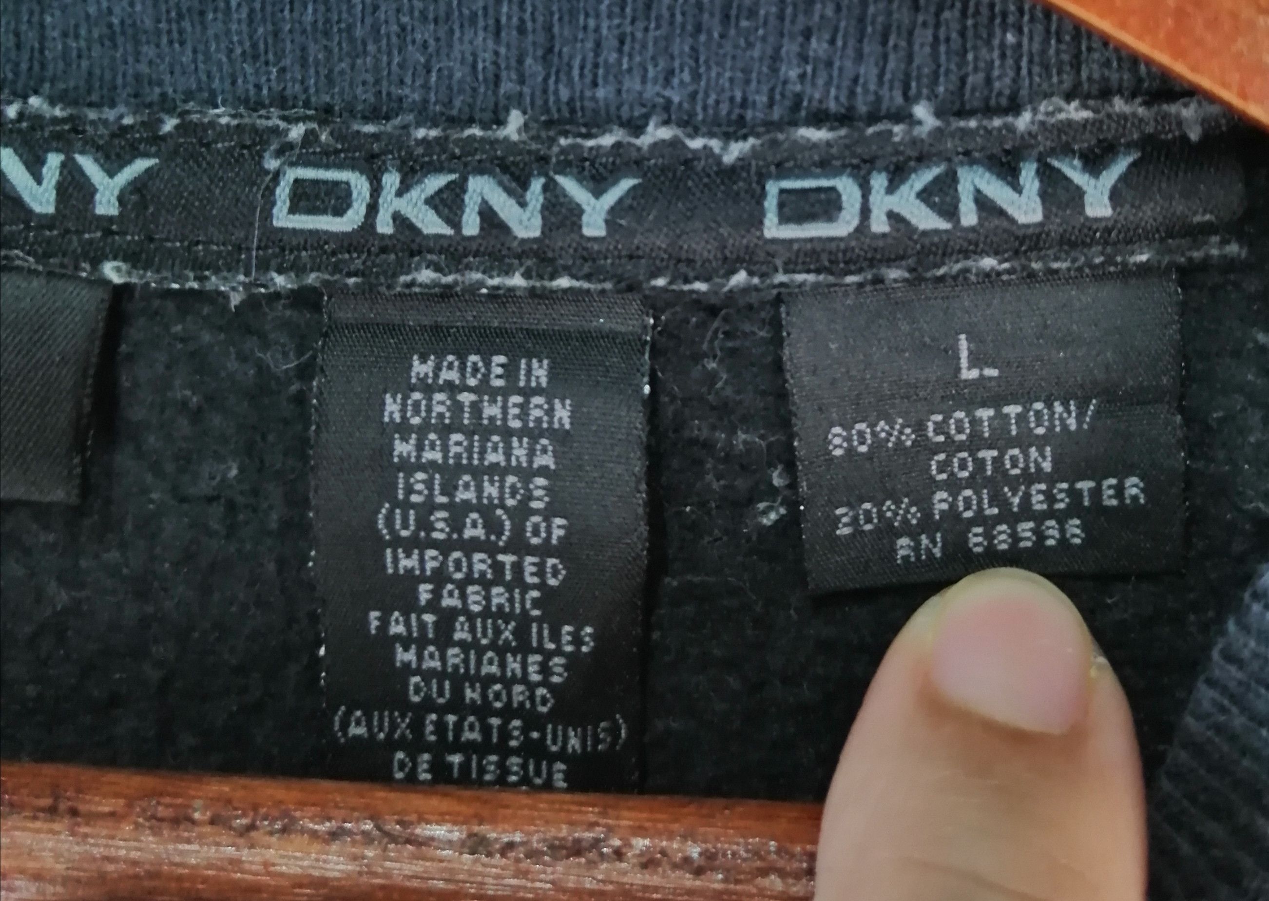 DKNY × Designer DKNY Big Logo Made in USA Size US L / EU 52-54 / 3 - 4 Thumbnail