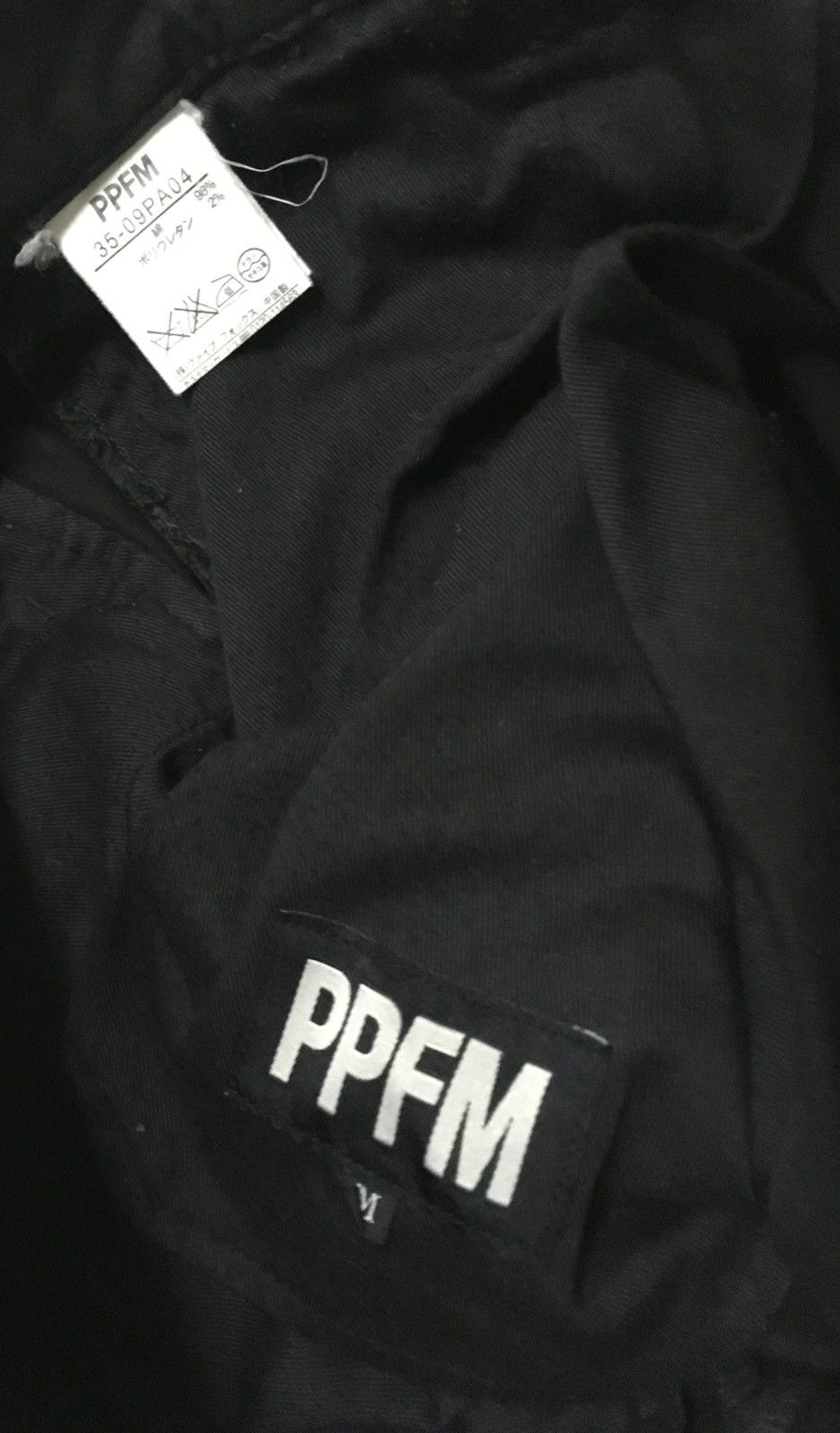 PPFM Rare Vintage PPFM Multi Pocket Bleach Waxed Pants 1990s Size US 32 / EU 48 - 7 Thumbnail