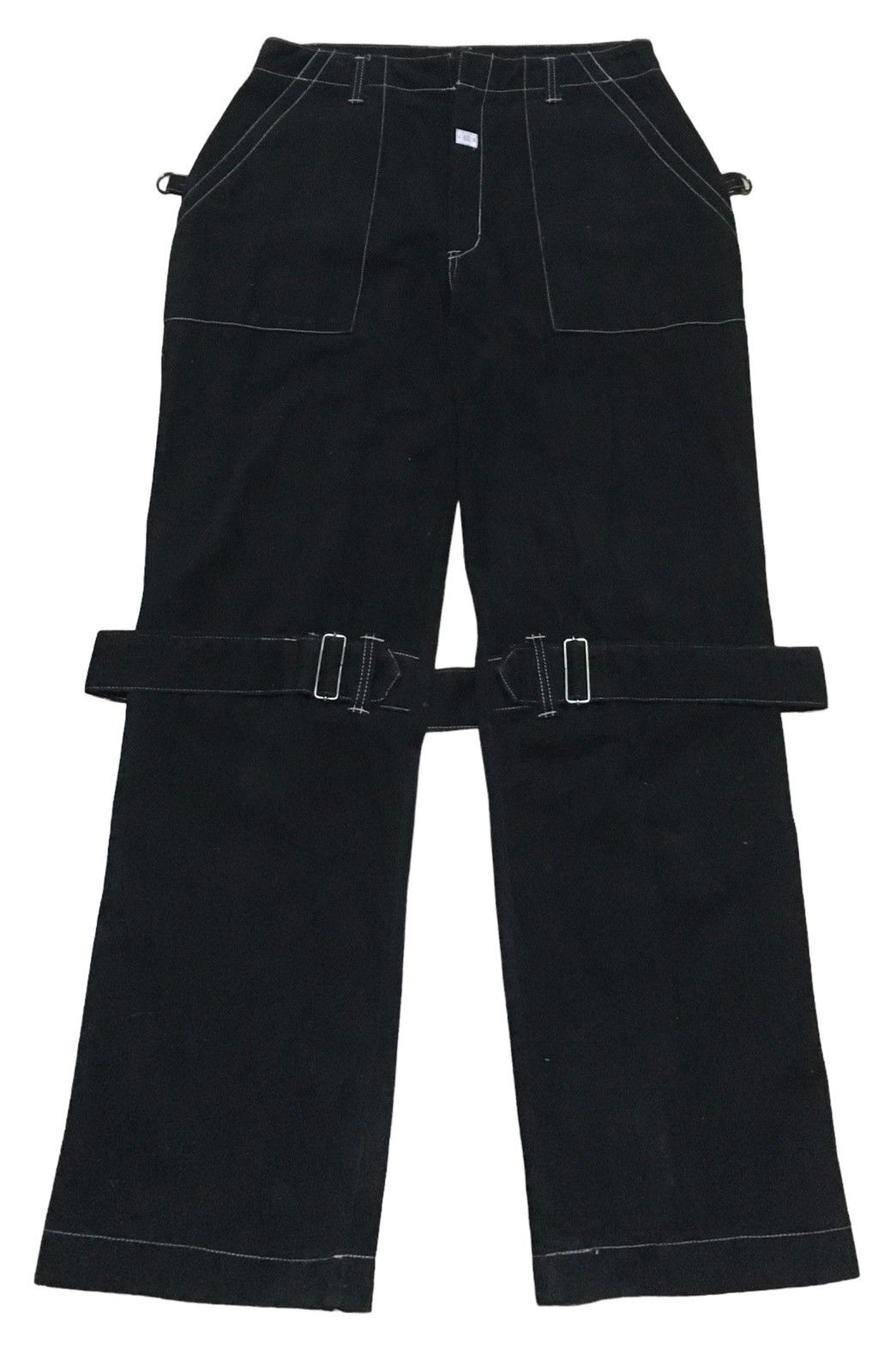 If Six Was Nine Rare Design Vintage Japanese Brand Bondage Pants 1990s Size US 32 / EU 48 - 6 Thumbnail