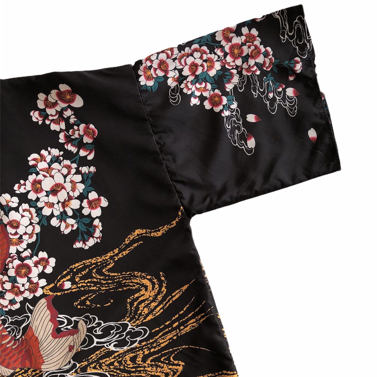 Japanese Brand Kimono Cardigan Koi Fish Streetwear Japanese Style Size US L / EU 52-54 / 3 - 2 Thumbnail