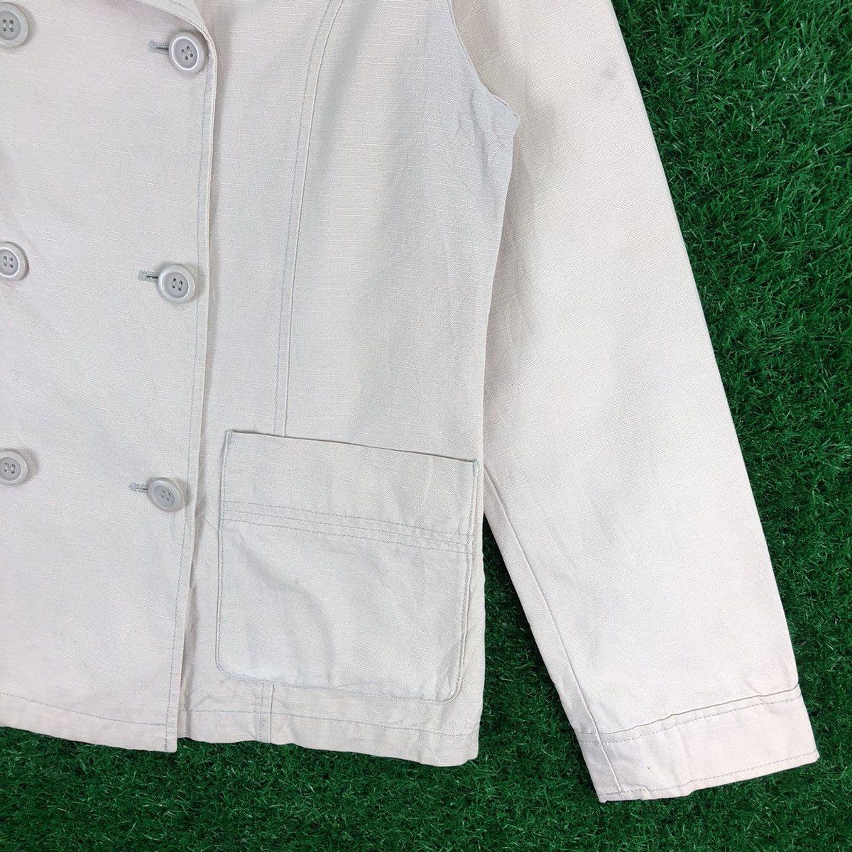 Japanese Brand Vintage 90's Pea Coat Double Breasted by Golly Angela Size US S / EU 44-46 / 1 - 3 Thumbnail