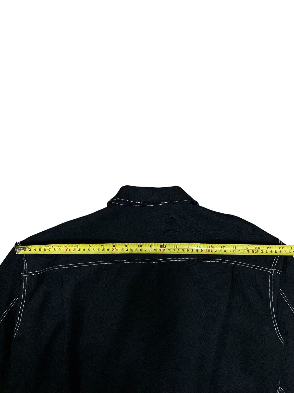 RAGEBLUE Japanese 6 Rageblue Contrast Stitch Pattern Baggy Shirt Size US M / EU 48-50 / 2 - 11 Thumbnail