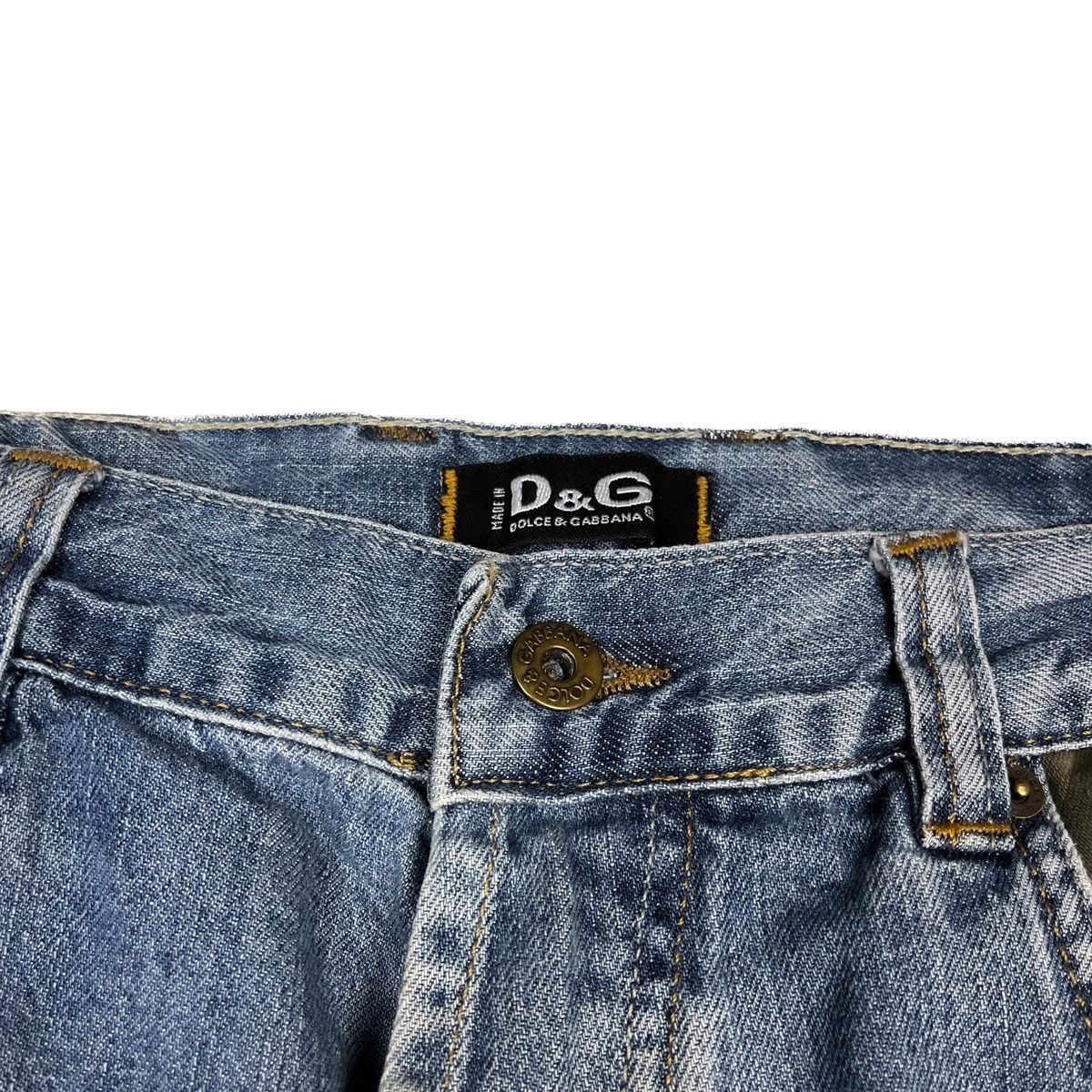 Dolce & Gabbana Regular Fit Camouflage Denim Jeans