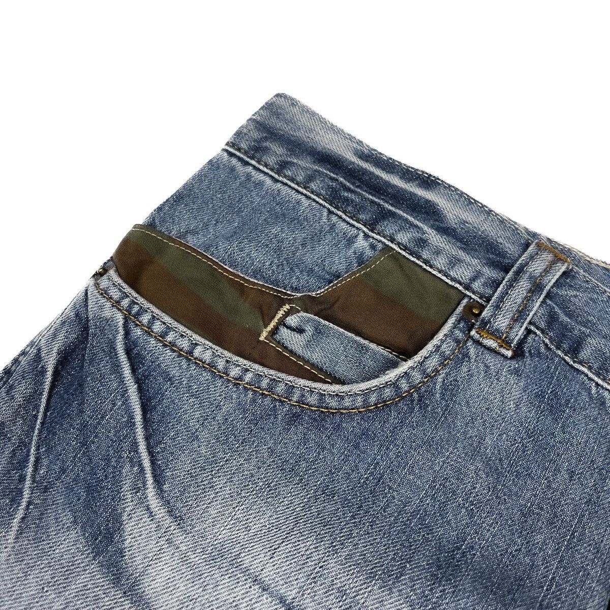 Dolce & Gabbana Regular Fit Camouflage Denim Jeans