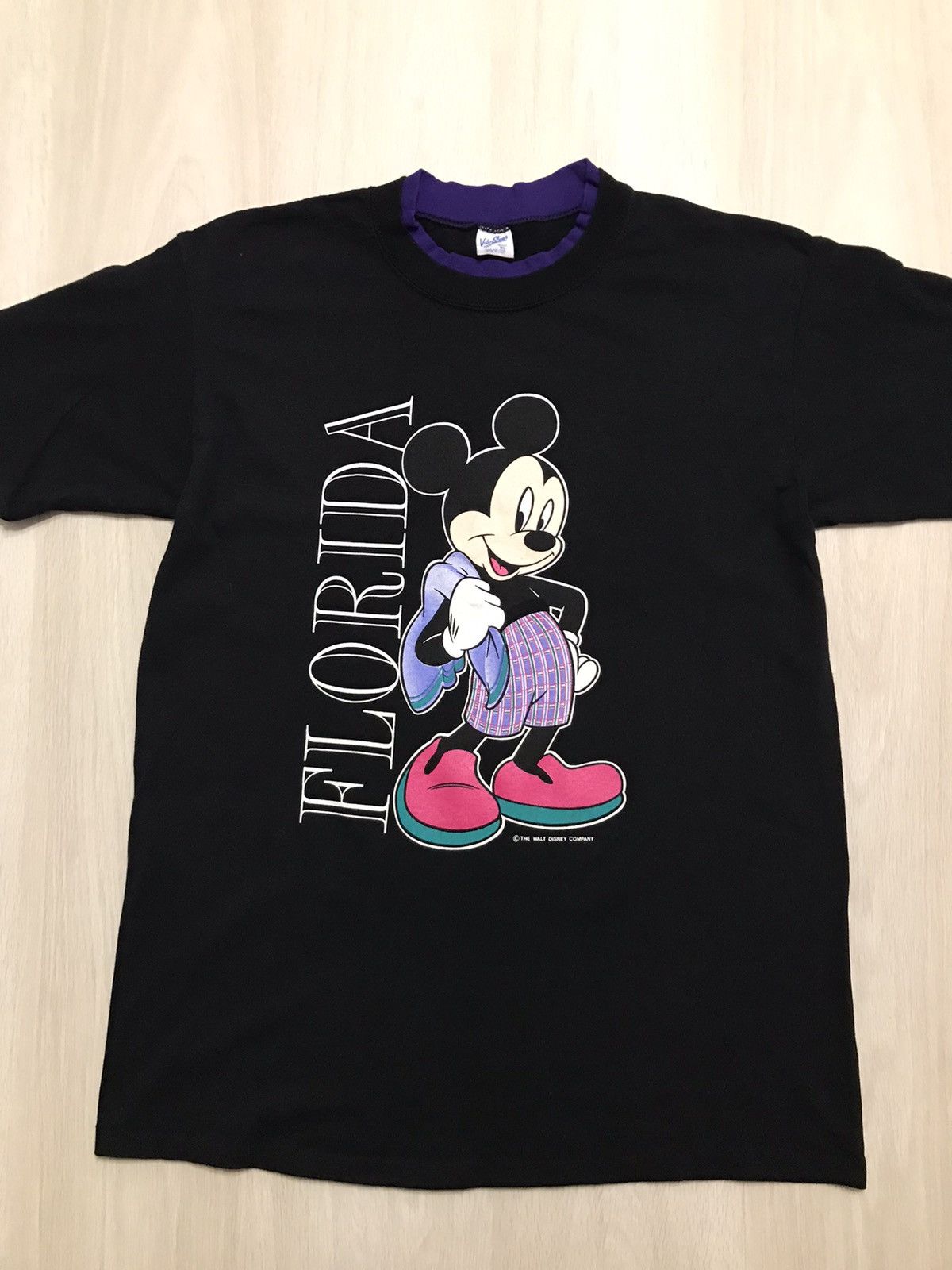 Disney Vintage 90s Mickey Mouse Florida tee Size US L / EU 52-54 / 3 - 1 Thumbnail