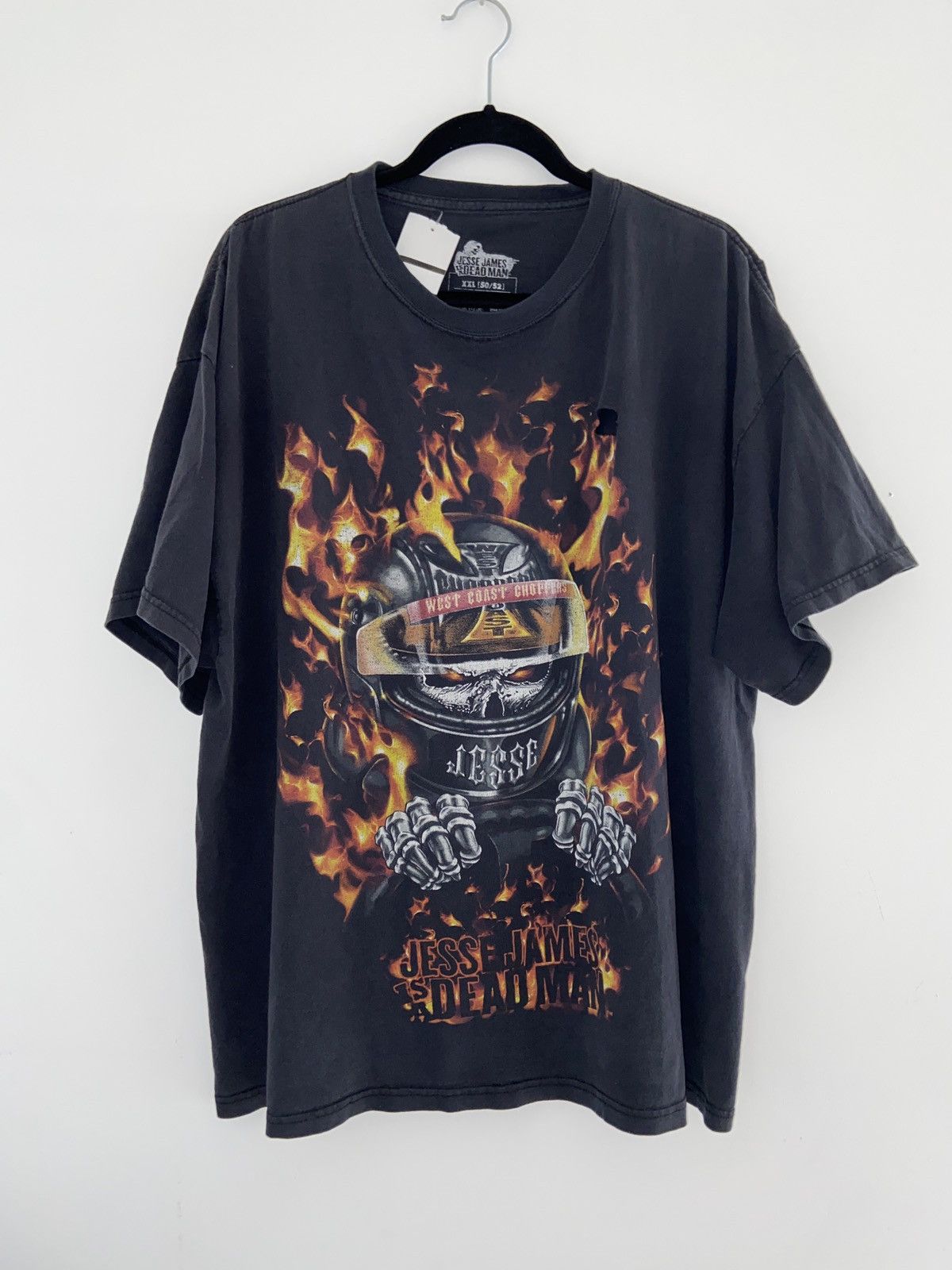 West Coast Choppers Tee XXL Jesse James is a Dead Man UNI