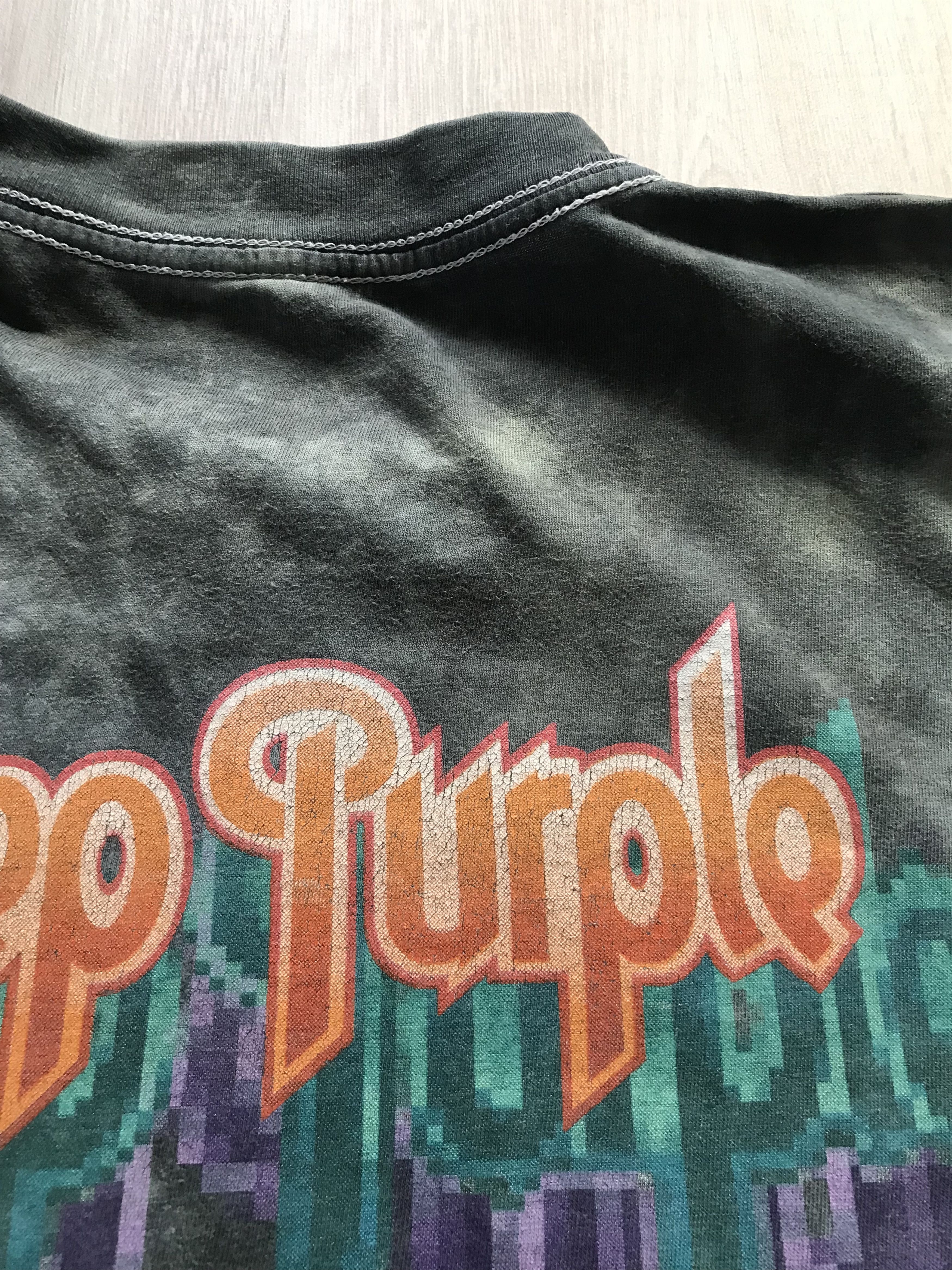 Band Tees Vintage Deep Purple Tie Die Europe 2002 Tour Band Size US L / EU 52-54 / 3 - 4 Thumbnail