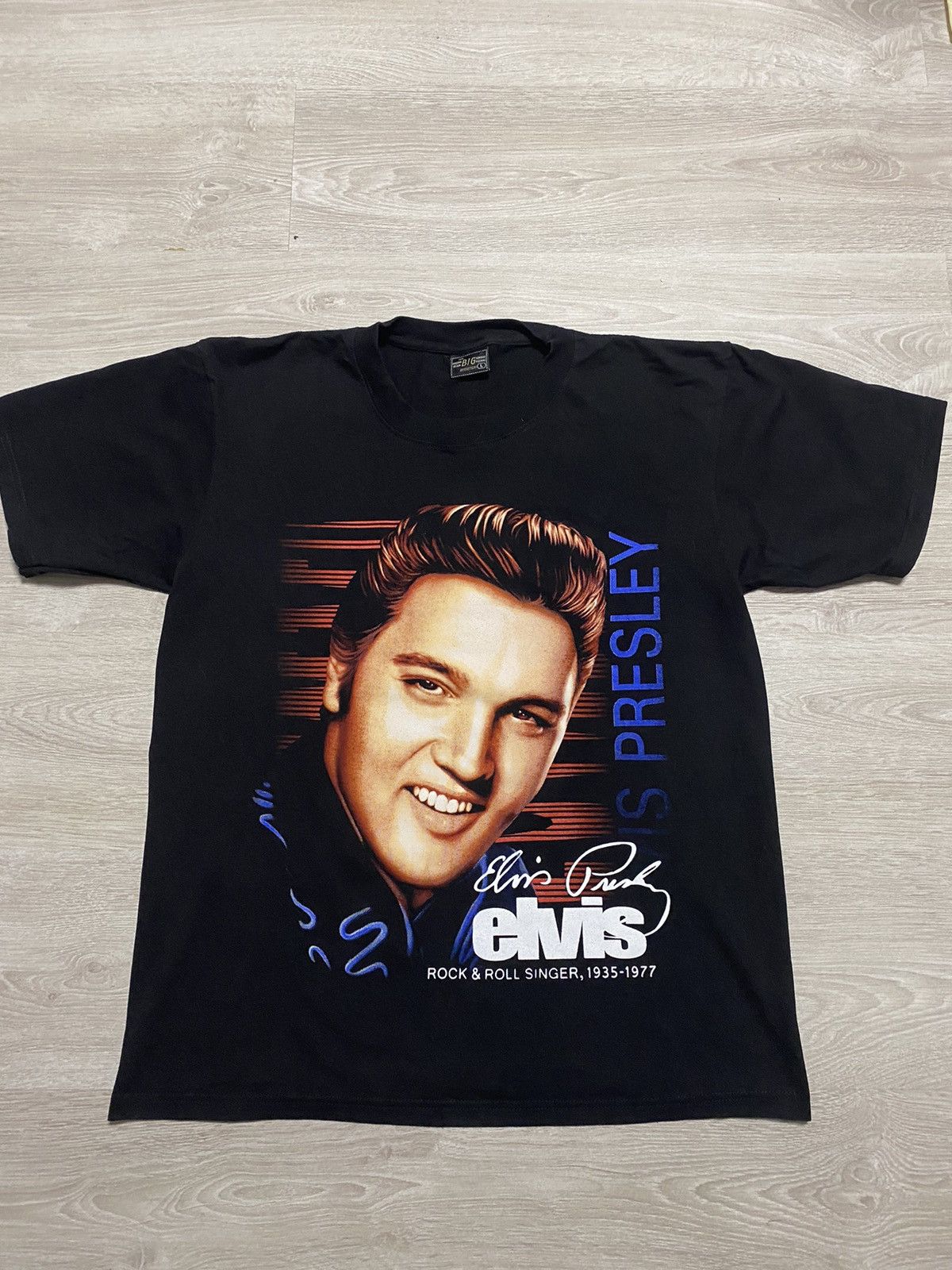 Band Tees Vintage Elvis Presley t-shirt 2x big logo size L Size US L / EU 52-54 / 3 - 2 Thumbnail