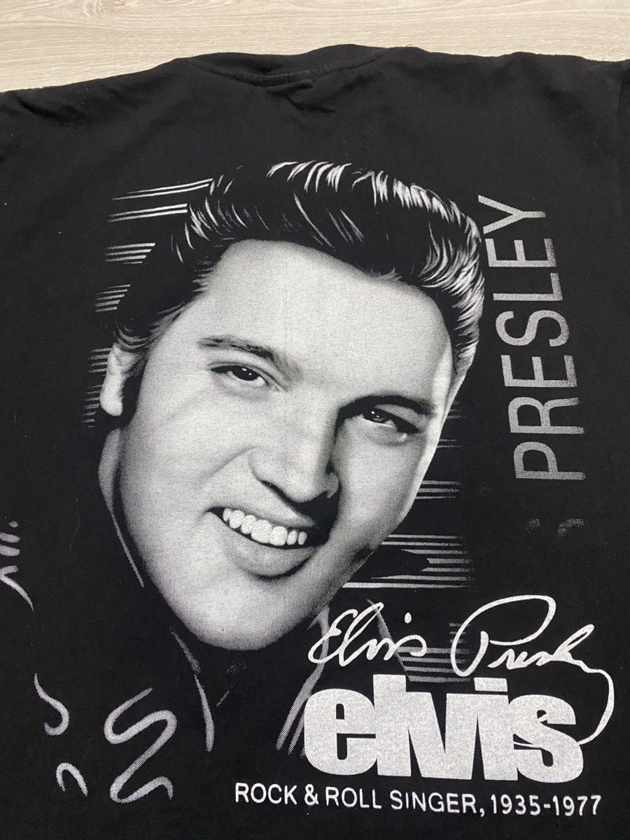 Band Tees Vintage Elvis Presley t-shirt 2x big logo size L Size US L / EU 52-54 / 3 - 7 Thumbnail