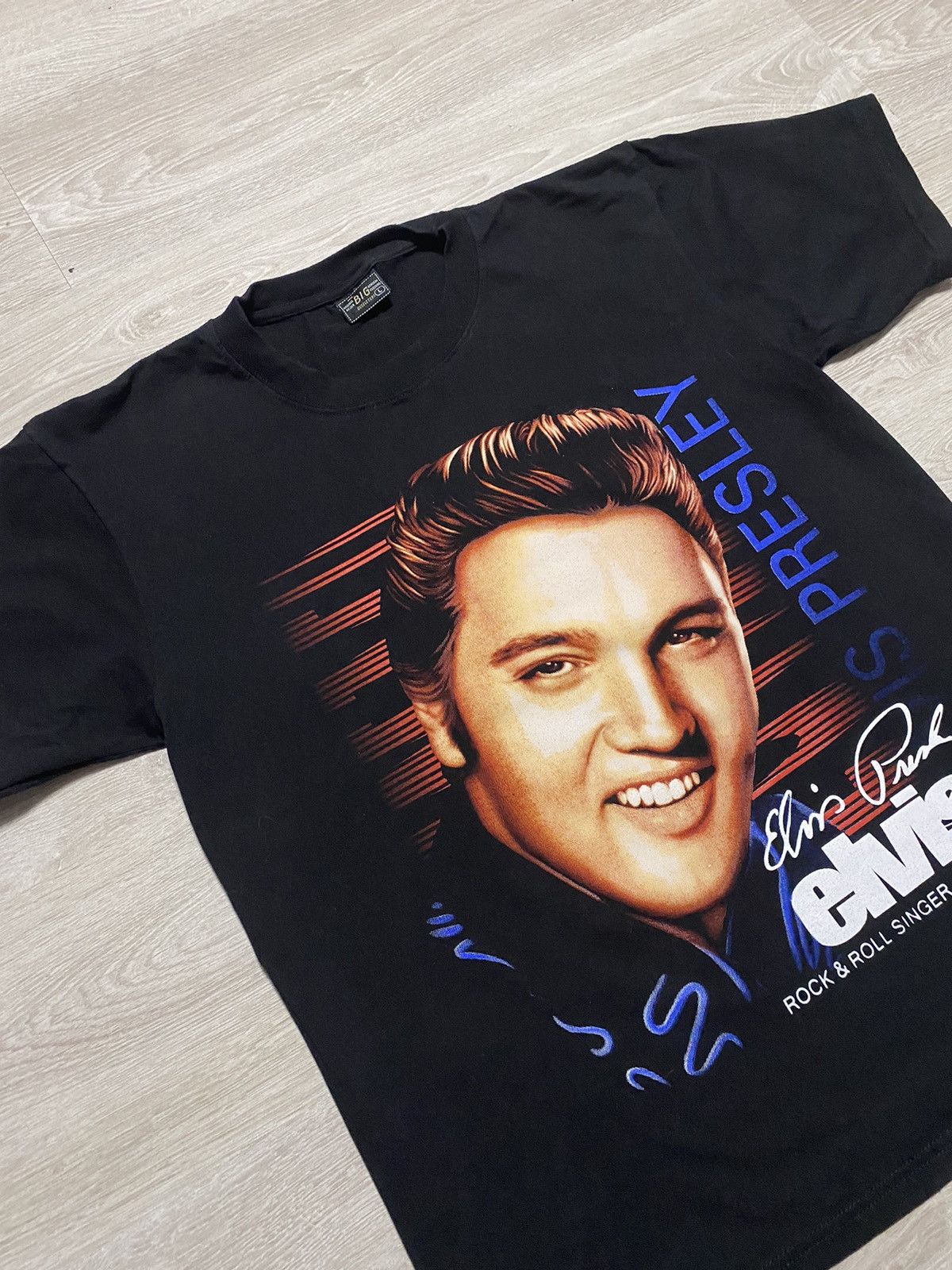 Band Tees Vintage Elvis Presley t-shirt 2x big logo size L Size US L / EU 52-54 / 3 - 1 Thumbnail