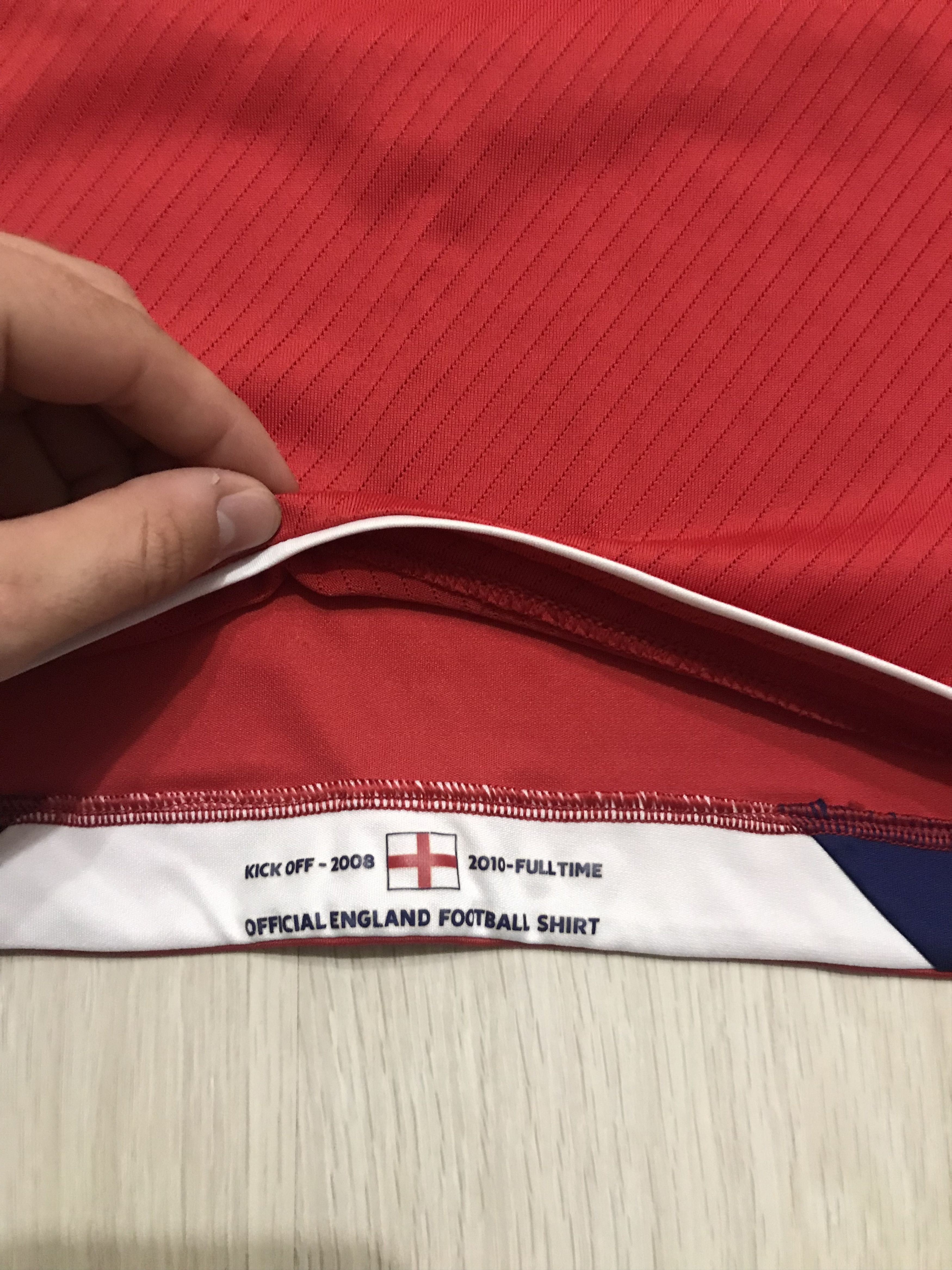 Umbro Umbro England National team jersey 2008/2010 Size US XL / EU 56 / 4 - 5 Thumbnail