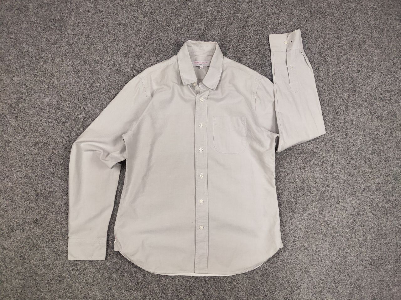 Orlebar Brown Orlebar Brown Tailored Casual Button Long Sleeve Coton Shirt Size US L / EU 52-54 / 3 - 13 Thumbnail