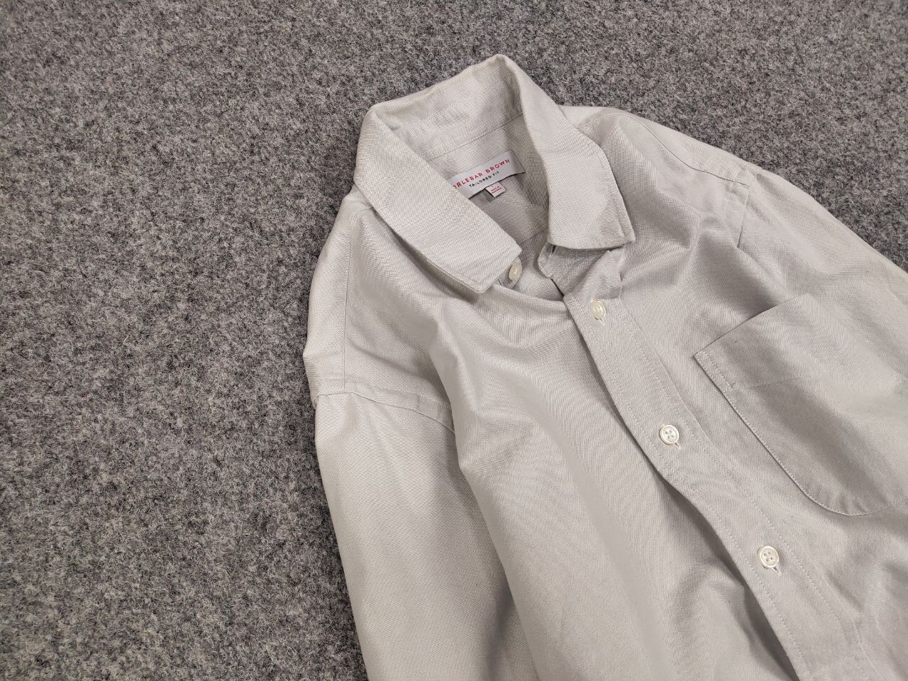 Orlebar Brown Orlebar Brown Tailored Casual Button Long Sleeve Coton Shirt Size US L / EU 52-54 / 3 - 7 Thumbnail