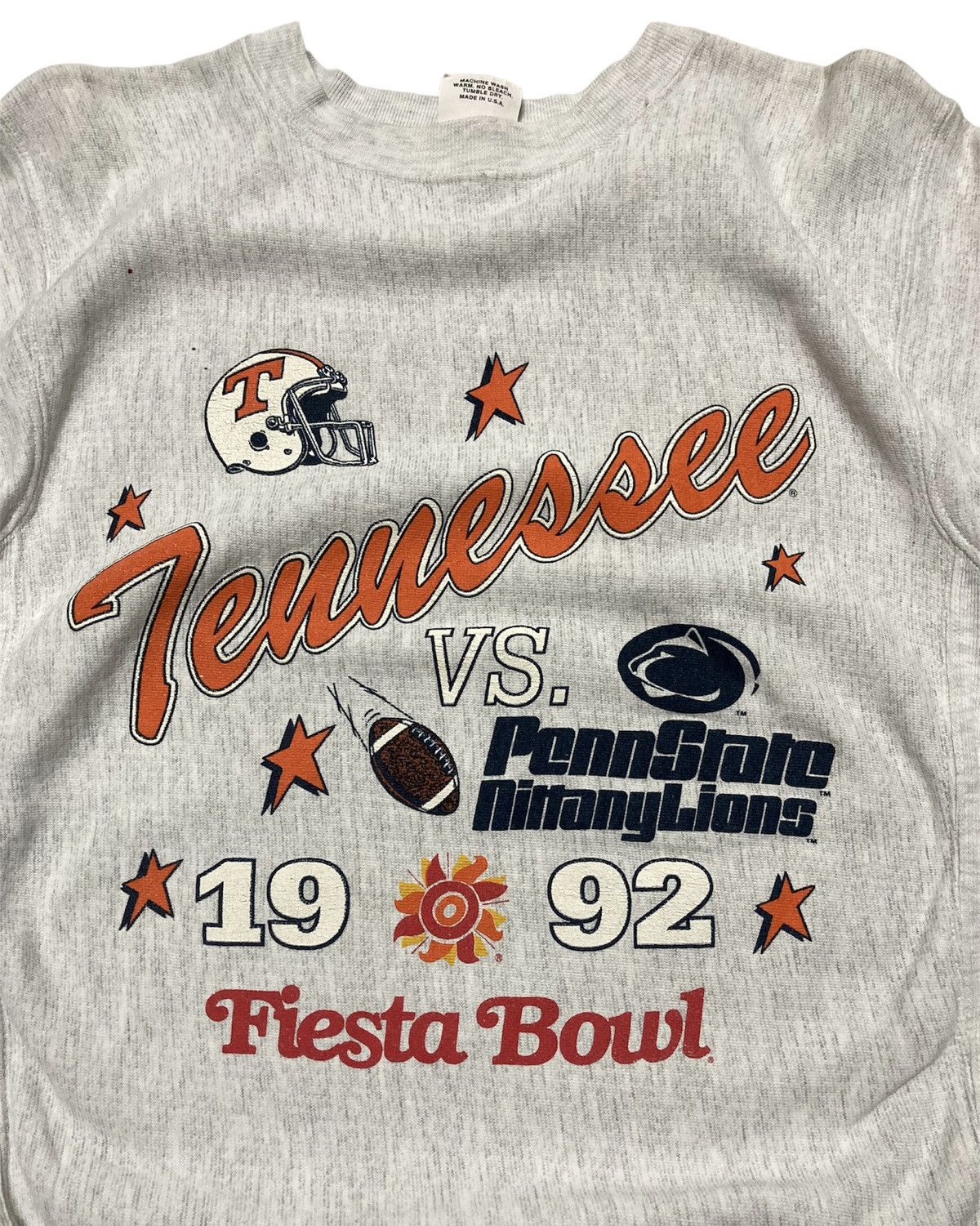 Vintage Vintage 1992 Fiesta Bowl pull over sweatshirt Size US M / EU 48-50 / 2 - 1 Thumbnail