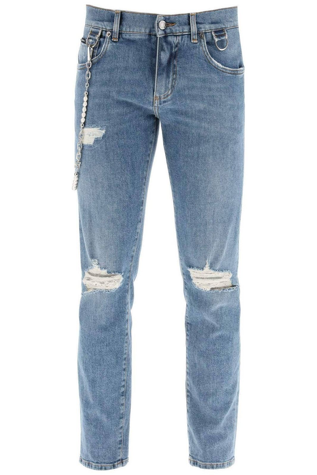 Dolce & Gabbana Destroyed Jeans