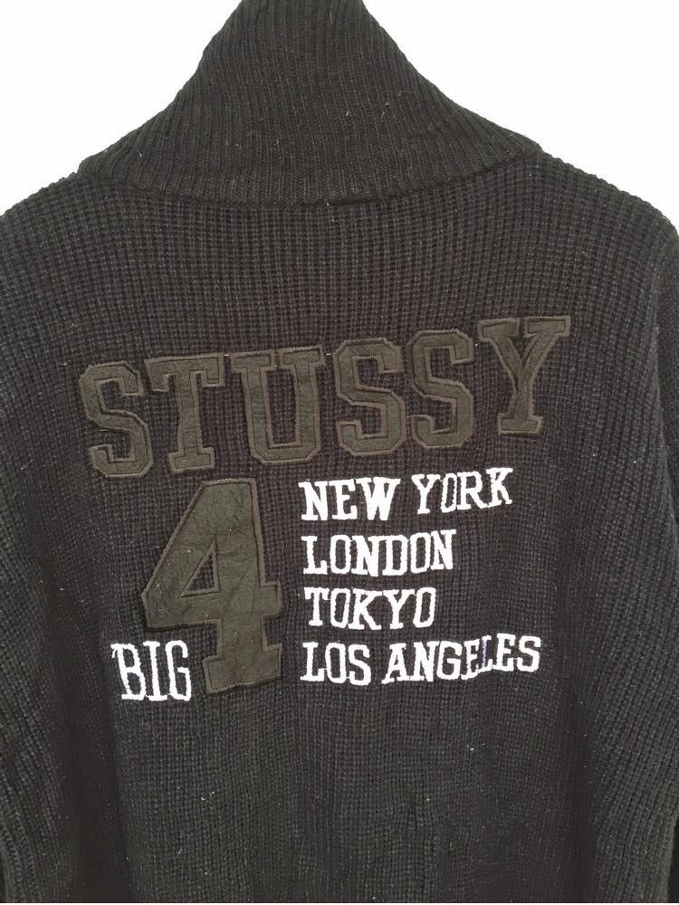 Stussy STUSSY FULL ZIPPER KNITWEAR Size US L / EU 52-54 / 3 - 7 Thumbnail