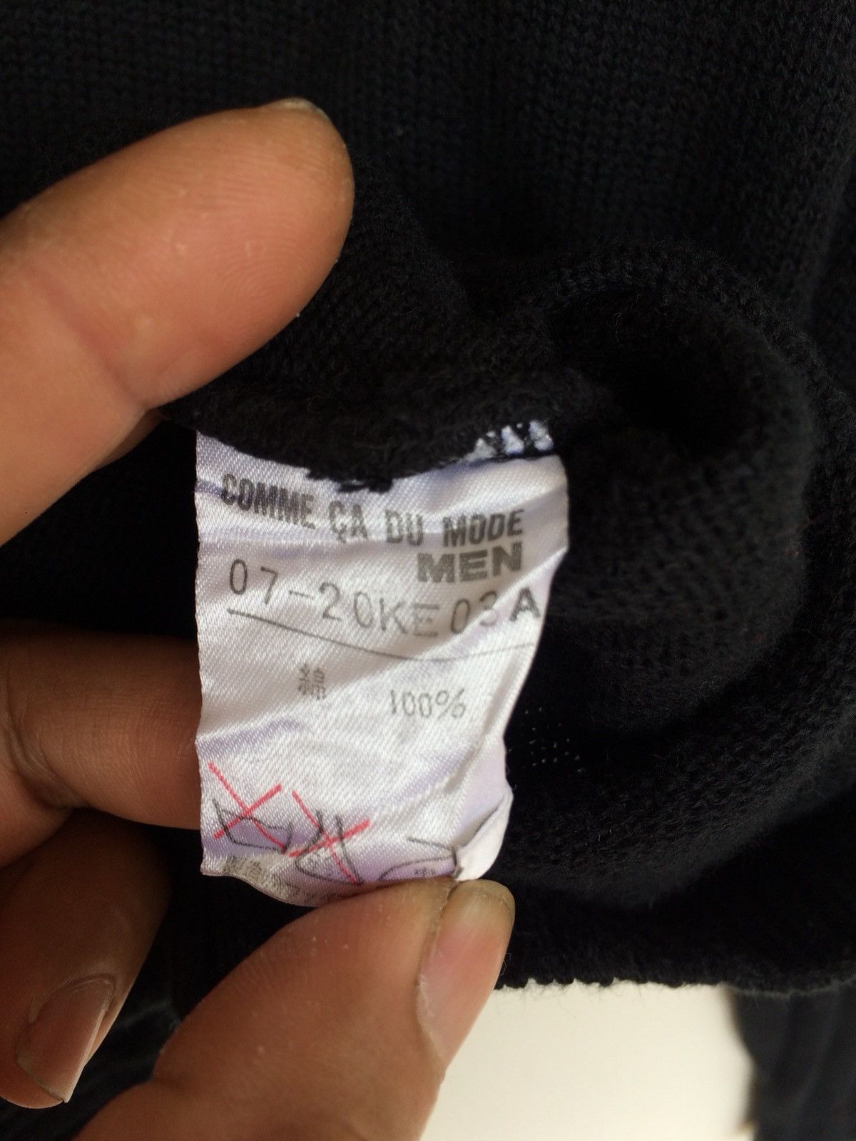 Comme Ca Ism Japanese Brand COMME CA DU MODE Sweatshirt knitwear Size US L / EU 52-54 / 3 - 15 Thumbnail