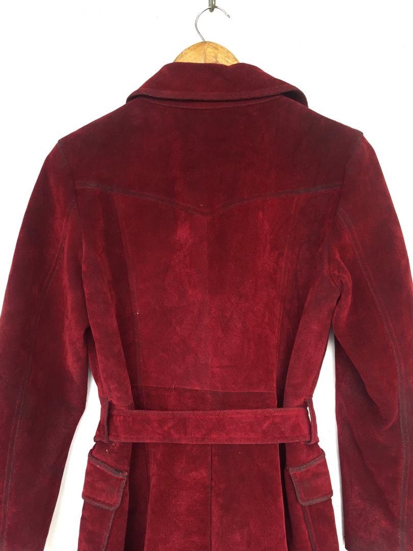 Hysteric Glamour SUEDE SHORT TRENCH COAT for Women Size S / US 4 / IT 40 - 8 Thumbnail