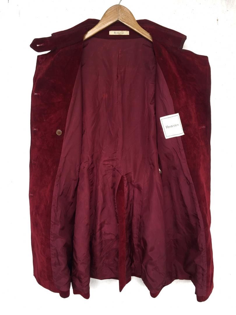 Hysteric Glamour SUEDE SHORT TRENCH COAT for Women Size S / US 4 / IT 40 - 10 Thumbnail