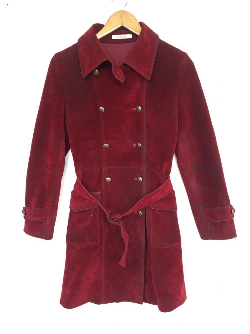 Hysteric Glamour SUEDE SHORT TRENCH COAT for Women Size S / US 4 / IT 40 - 2 Thumbnail