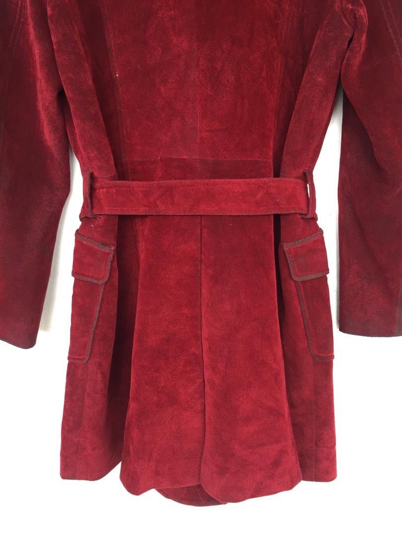 Hysteric Glamour SUEDE SHORT TRENCH COAT for Women Size S / US 4 / IT 40 - 9 Thumbnail