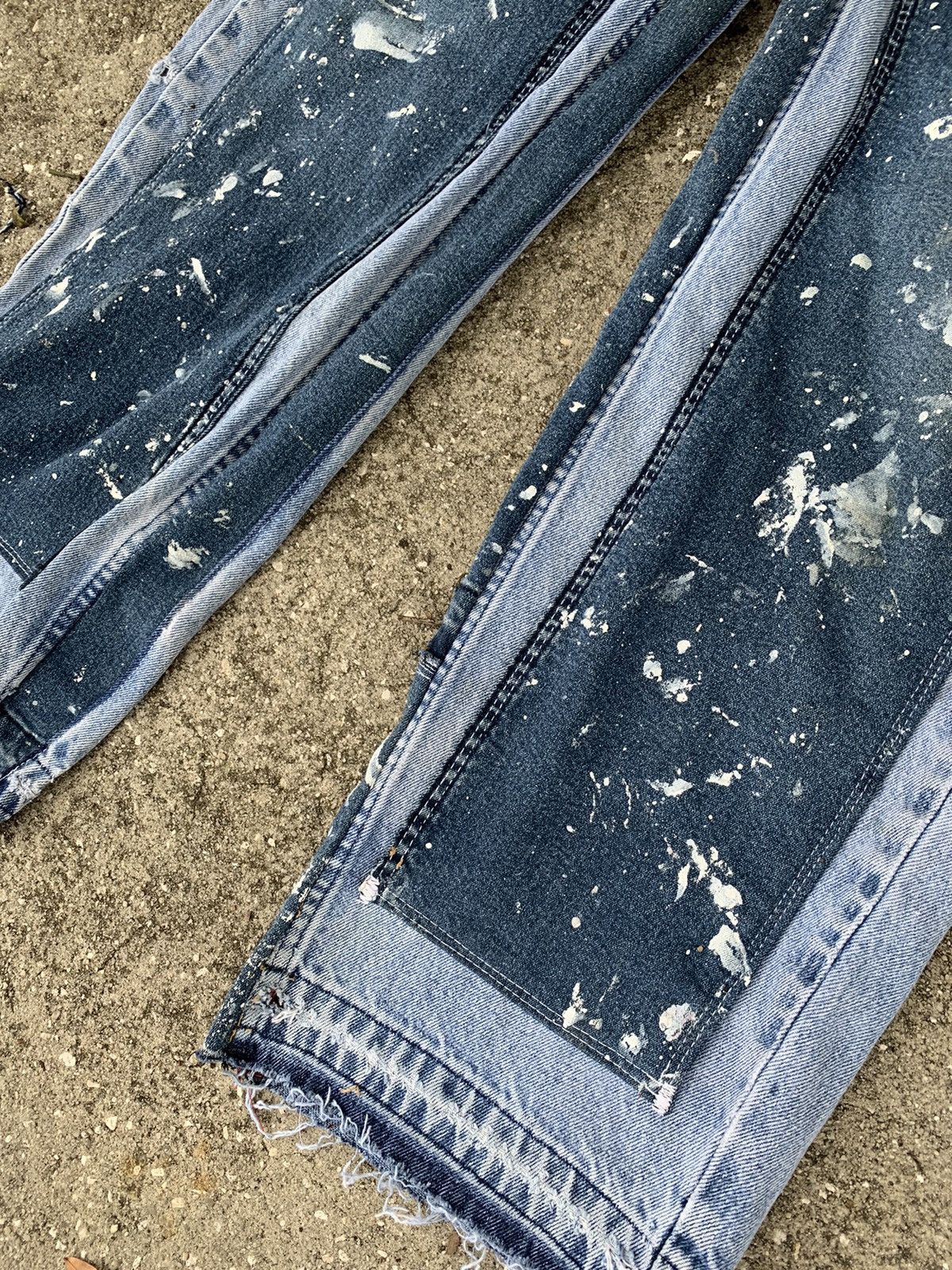 Other 1/1 Your World reconstructed painters double knee work jeans Size US 32 / EU 48 - 2 Thumbnail