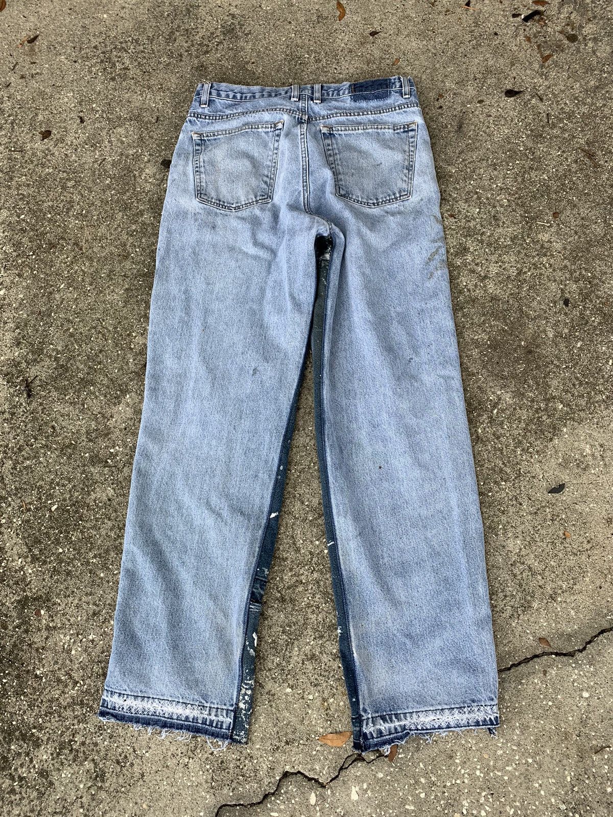 Other 1/1 Your World reconstructed painters double knee work jeans Size US 32 / EU 48 - 4 Thumbnail