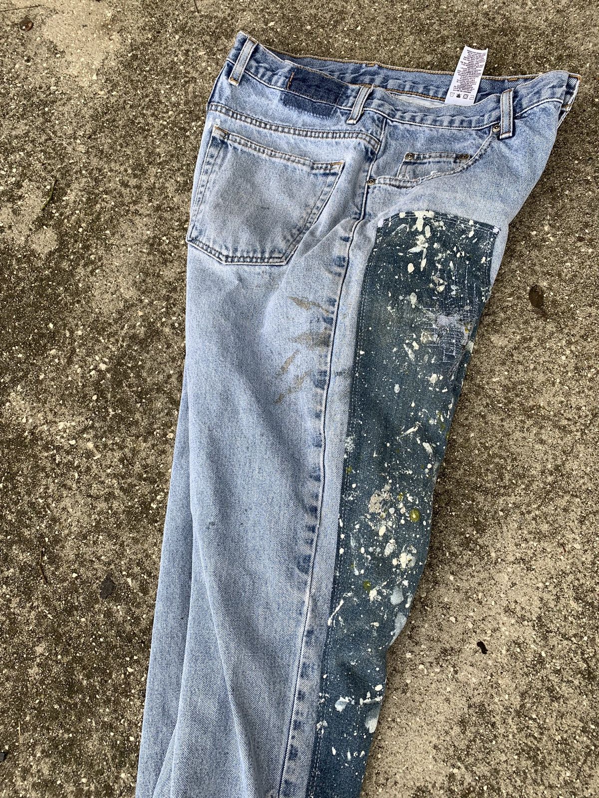 Other 1/1 Your World reconstructed painters double knee work jeans Size US 32 / EU 48 - 6 Thumbnail
