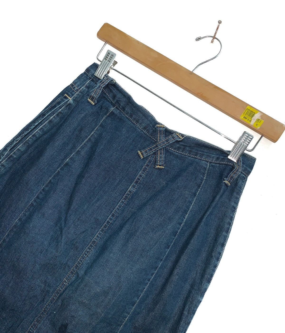 Fashion Victim Vintage Hysteric Glamour Denim Skirt with Draw string. Size 26" / US 2 / IT 38 - 8 Thumbnail