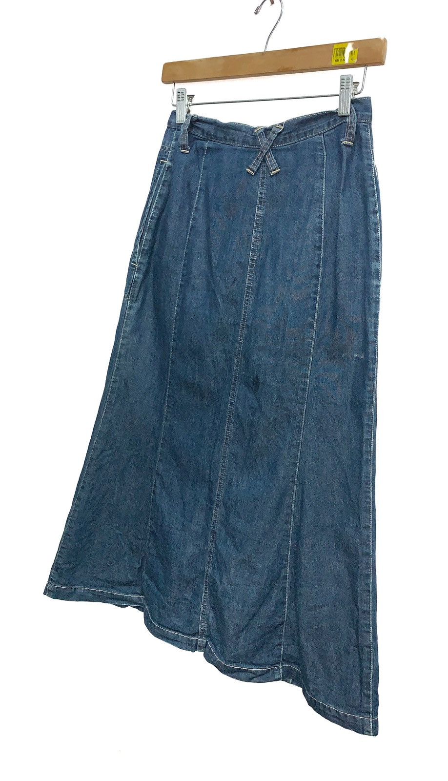 Fashion Victim Vintage Hysteric Glamour Denim Skirt with Draw string. Size 26" / US 2 / IT 38 - 7 Thumbnail