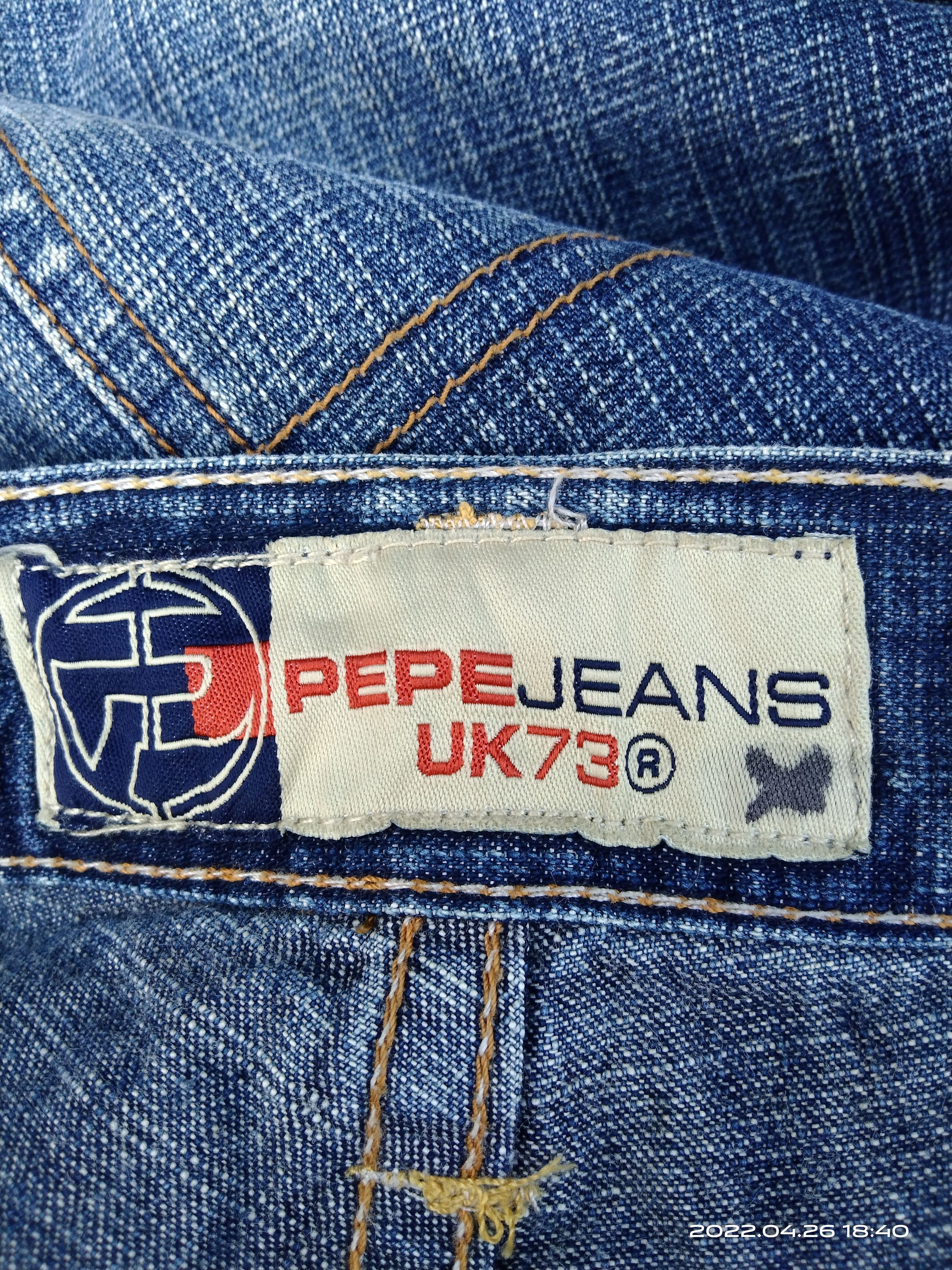 Pepe Jeans DISTRESSED BAGGY PACTHWORK PEPE JEANS Size US 34 / EU 50 - 6 Thumbnail
