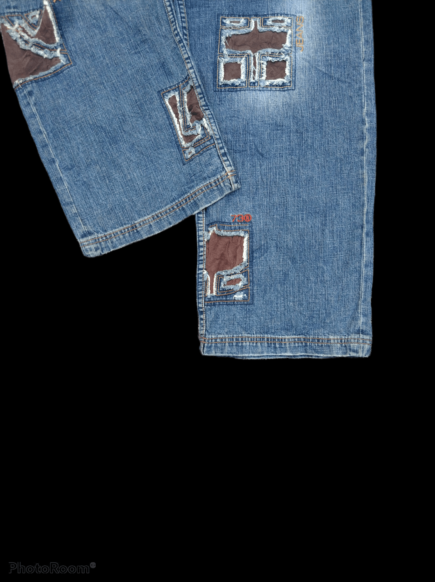 Pepe Jeans DISTRESSED BAGGY PACTHWORK PEPE JEANS Size US 34 / EU 50 - 5 Thumbnail