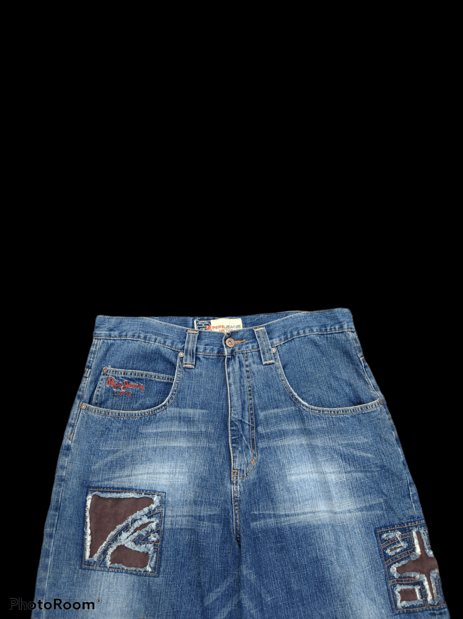 Pepe Jeans DISTRESSED BAGGY PACTHWORK PEPE JEANS Size US 34 / EU 50 - 3 Thumbnail