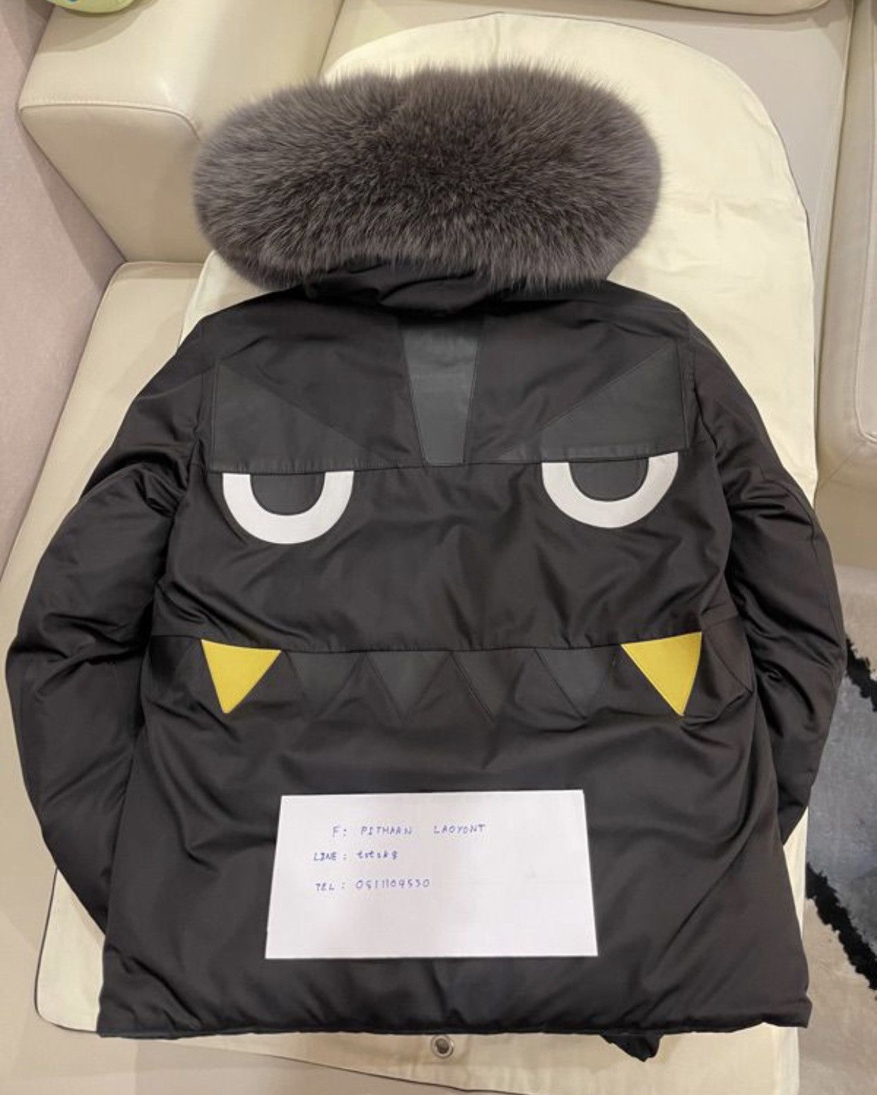 Fendi bug jacket online