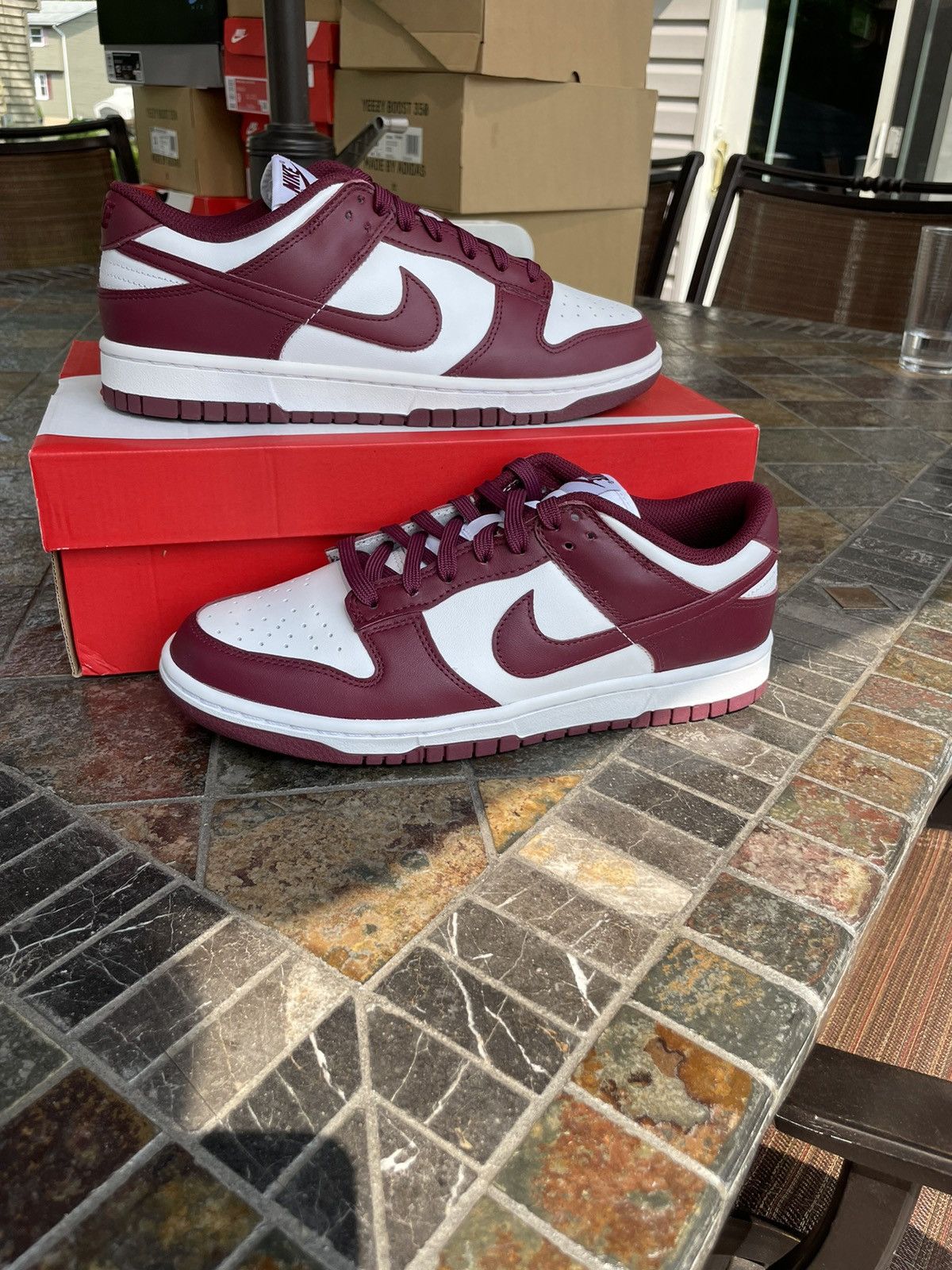 nike dunk low bordeaux