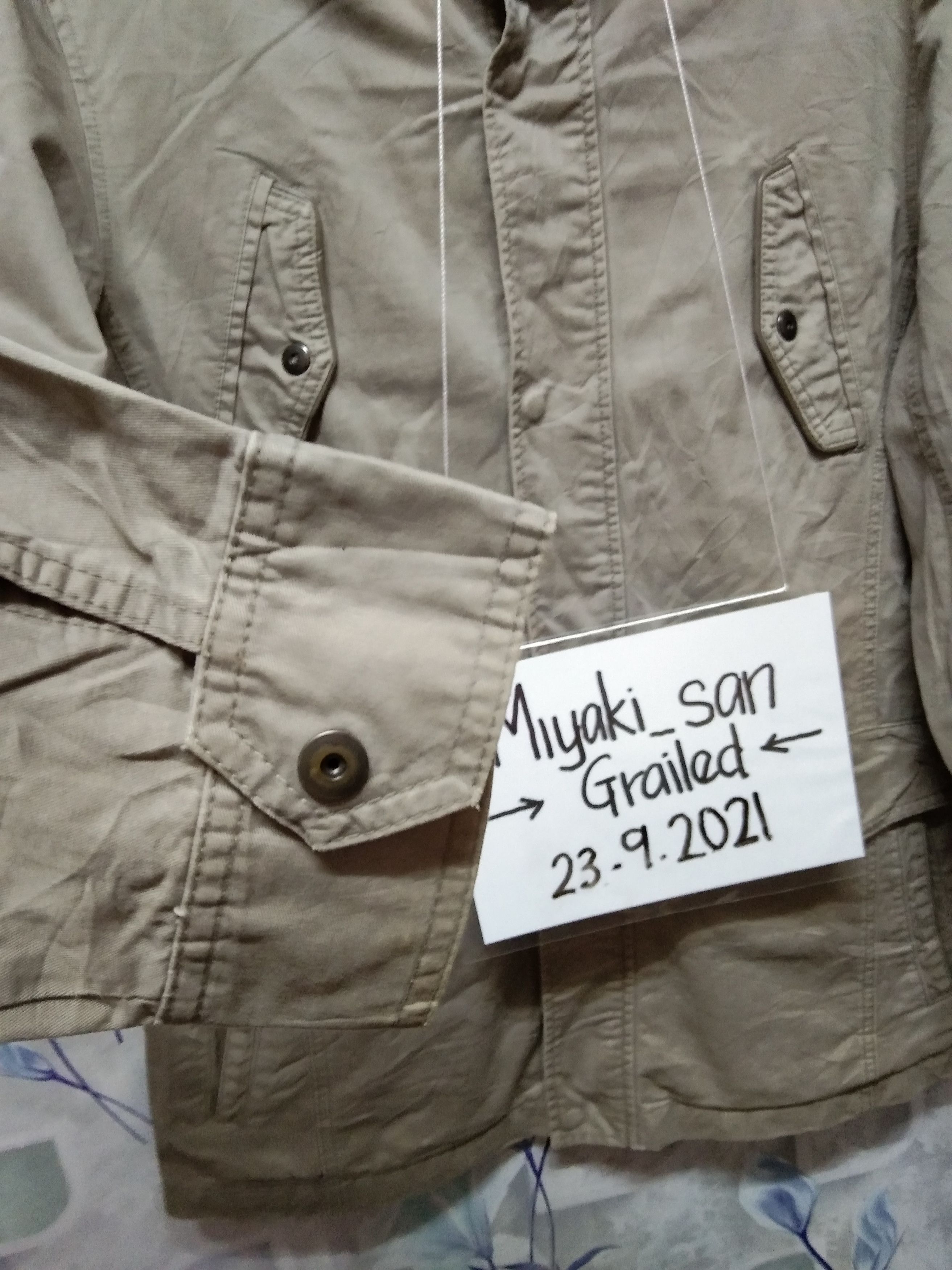 Japanese Brand VILLAND KHAKIS JACKET Size US L / EU 52-54 / 3 - 7 Thumbnail
