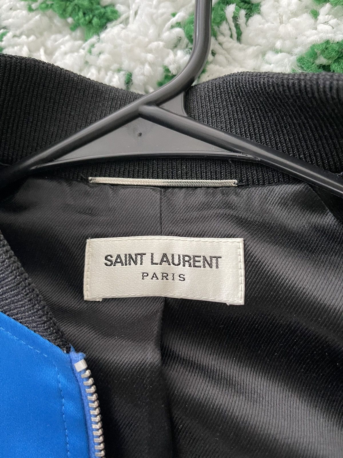 Saint Laurent Paris Sweet Dreams Bomber Jacket Size US M / EU 48-50 / 2 - 15 Thumbnail