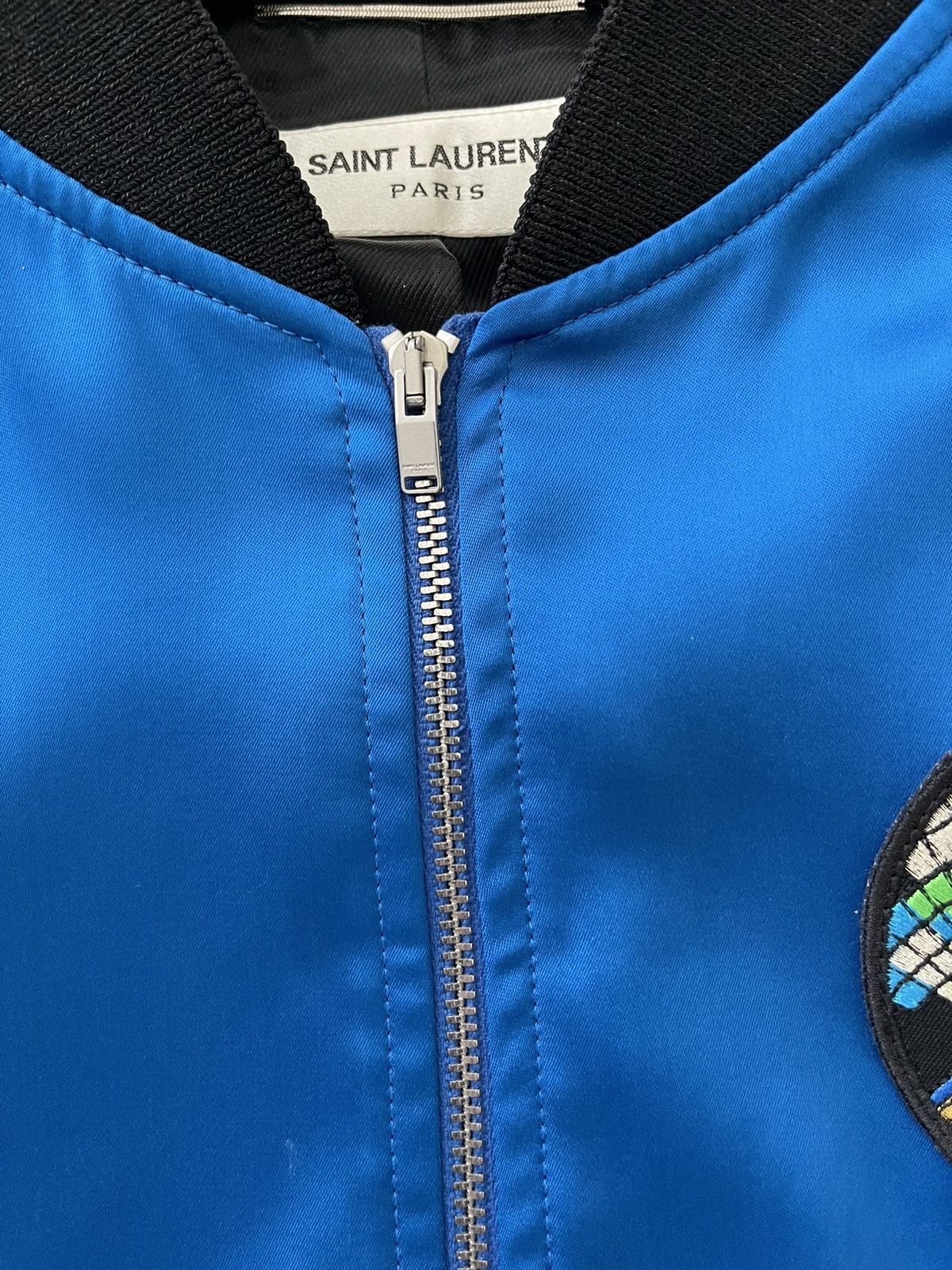 Saint Laurent Paris Sweet Dreams Bomber Jacket Size US M / EU 48-50 / 2 - 6 Thumbnail
