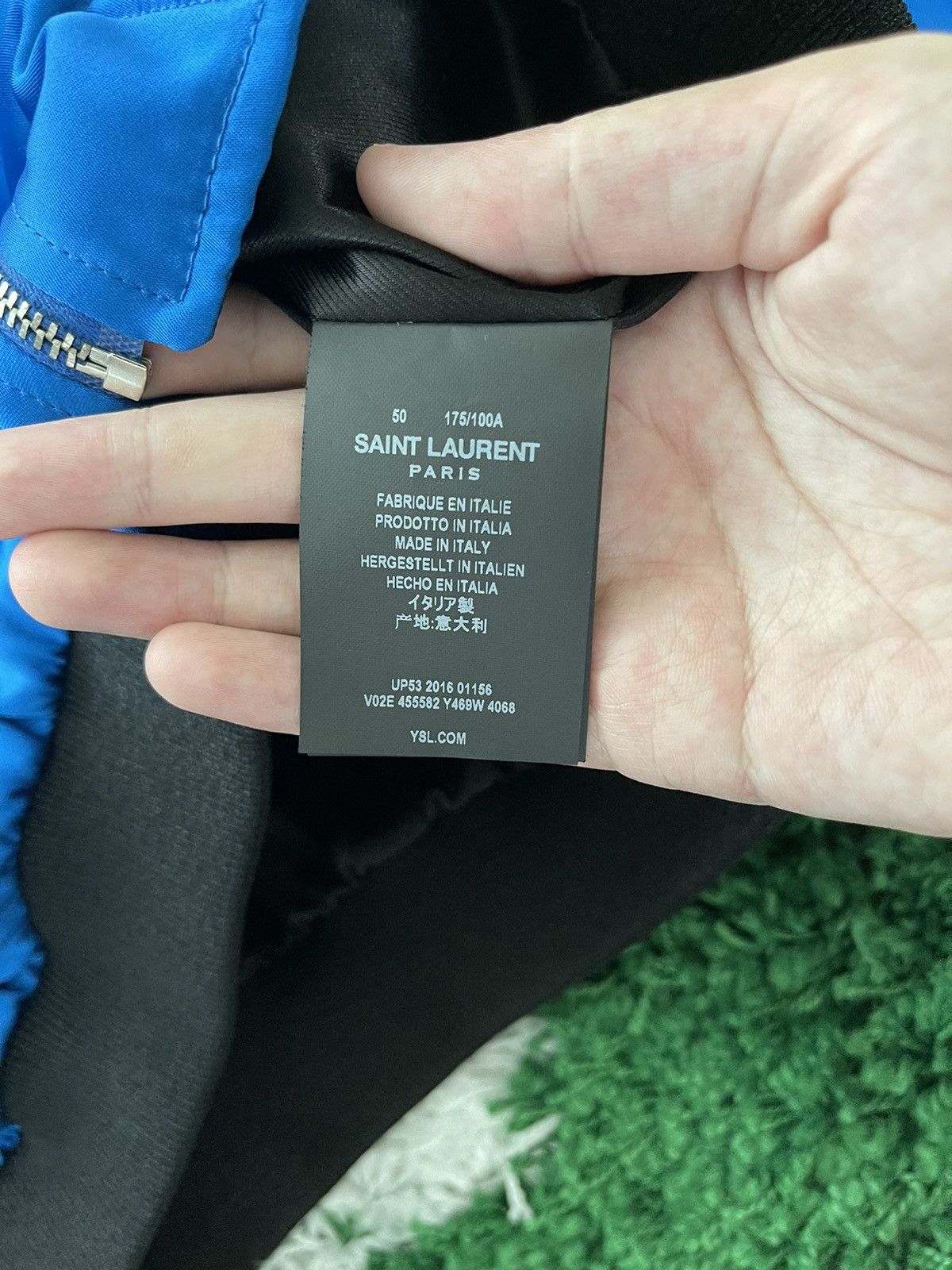 Saint Laurent Paris Sweet Dreams Bomber Jacket Size US M / EU 48-50 / 2 - 16 Thumbnail