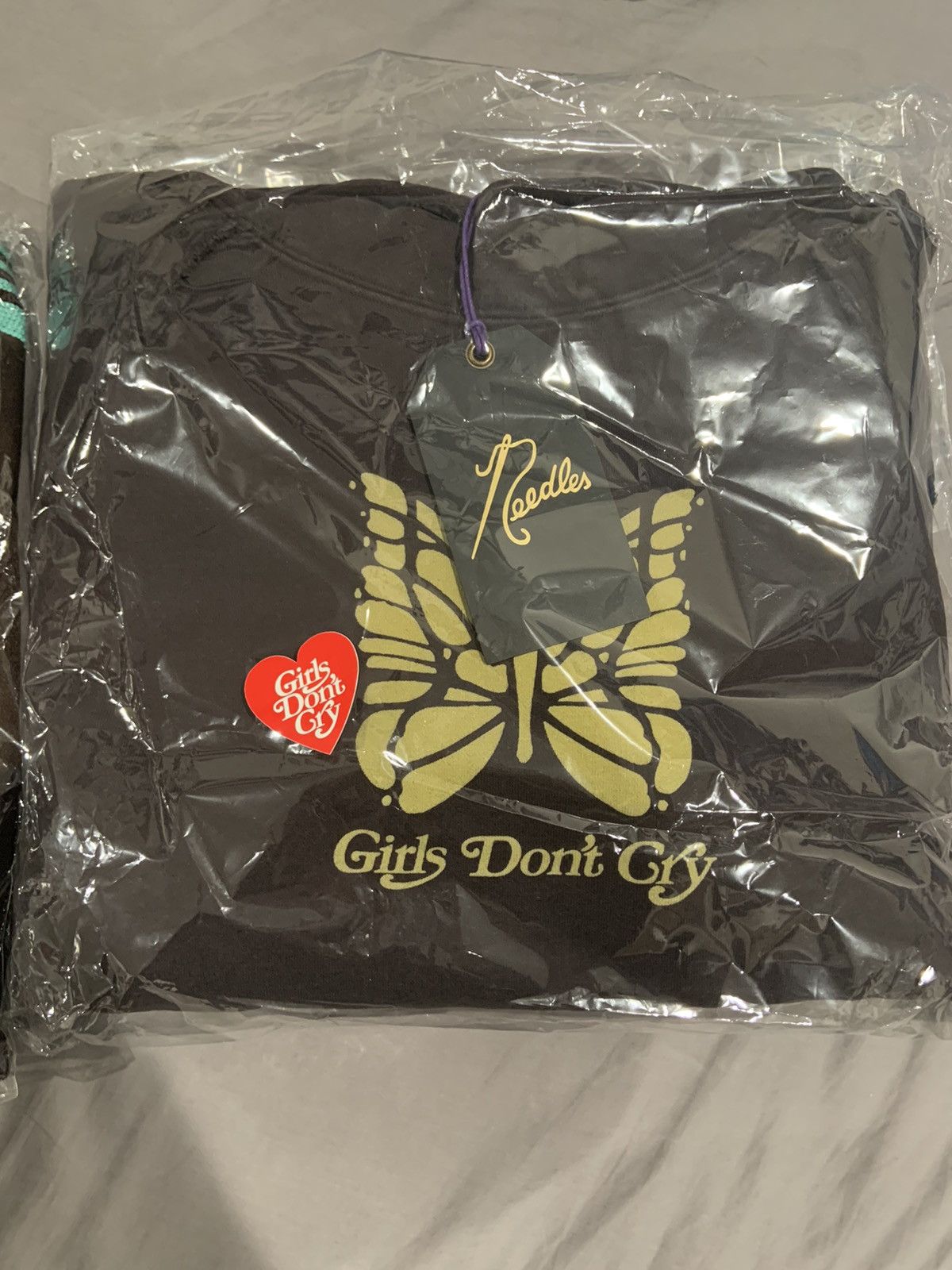 Girls Don't Cry × Needles Girls Don’t Cry x Needles Hoodie XL Brown Size US XL / EU 56 / 4 - 5 Thumbnail